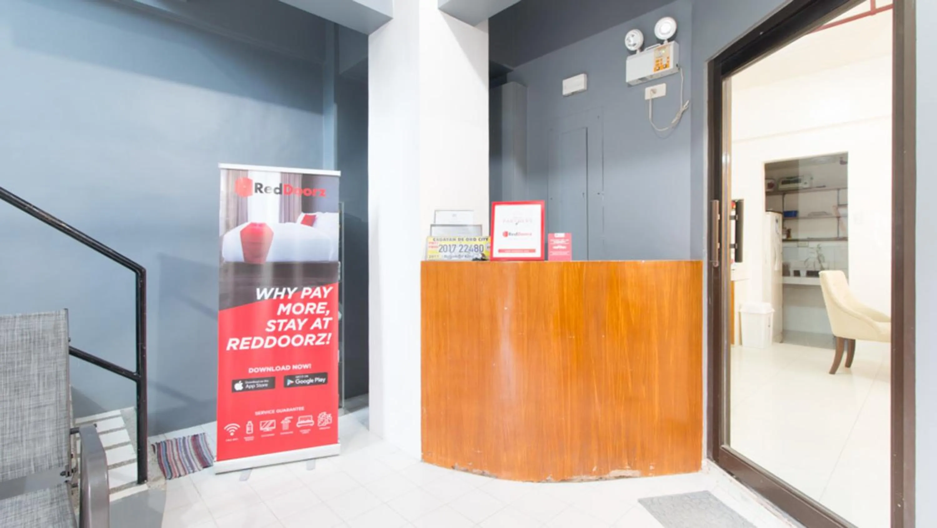 Lobby or reception in RedDoorz near Liceo De Cagayan University Highschool
