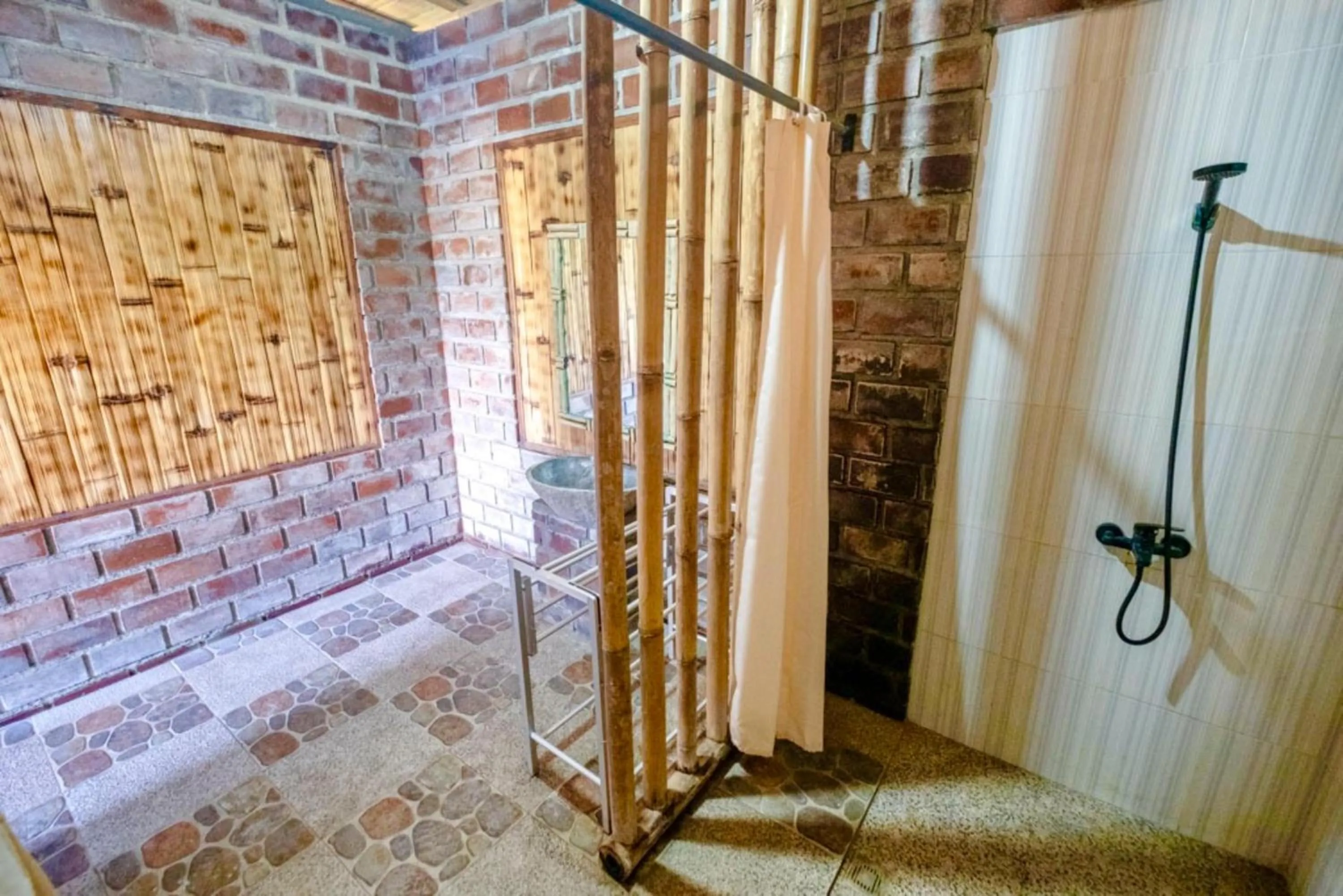 Bathroom in Bamboo Mount Batur and Hot Spring