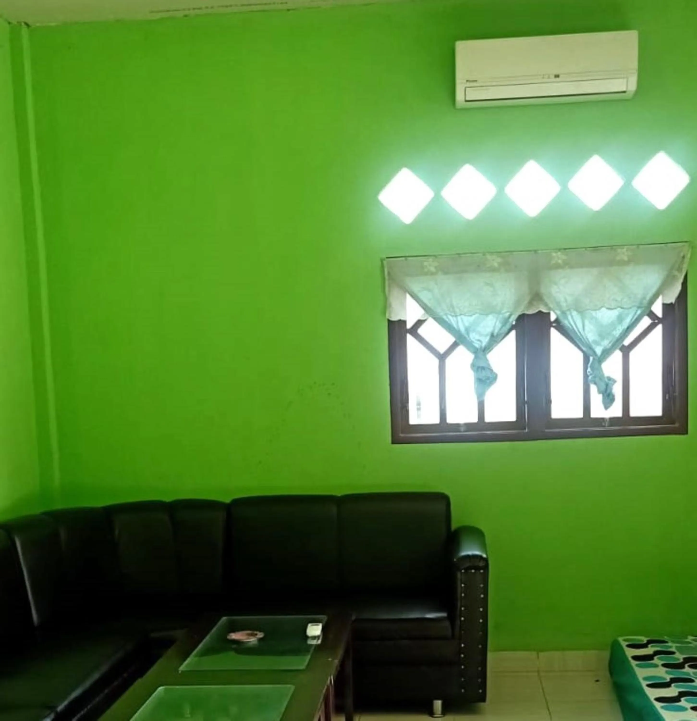 Seating area in Penginapan asidik