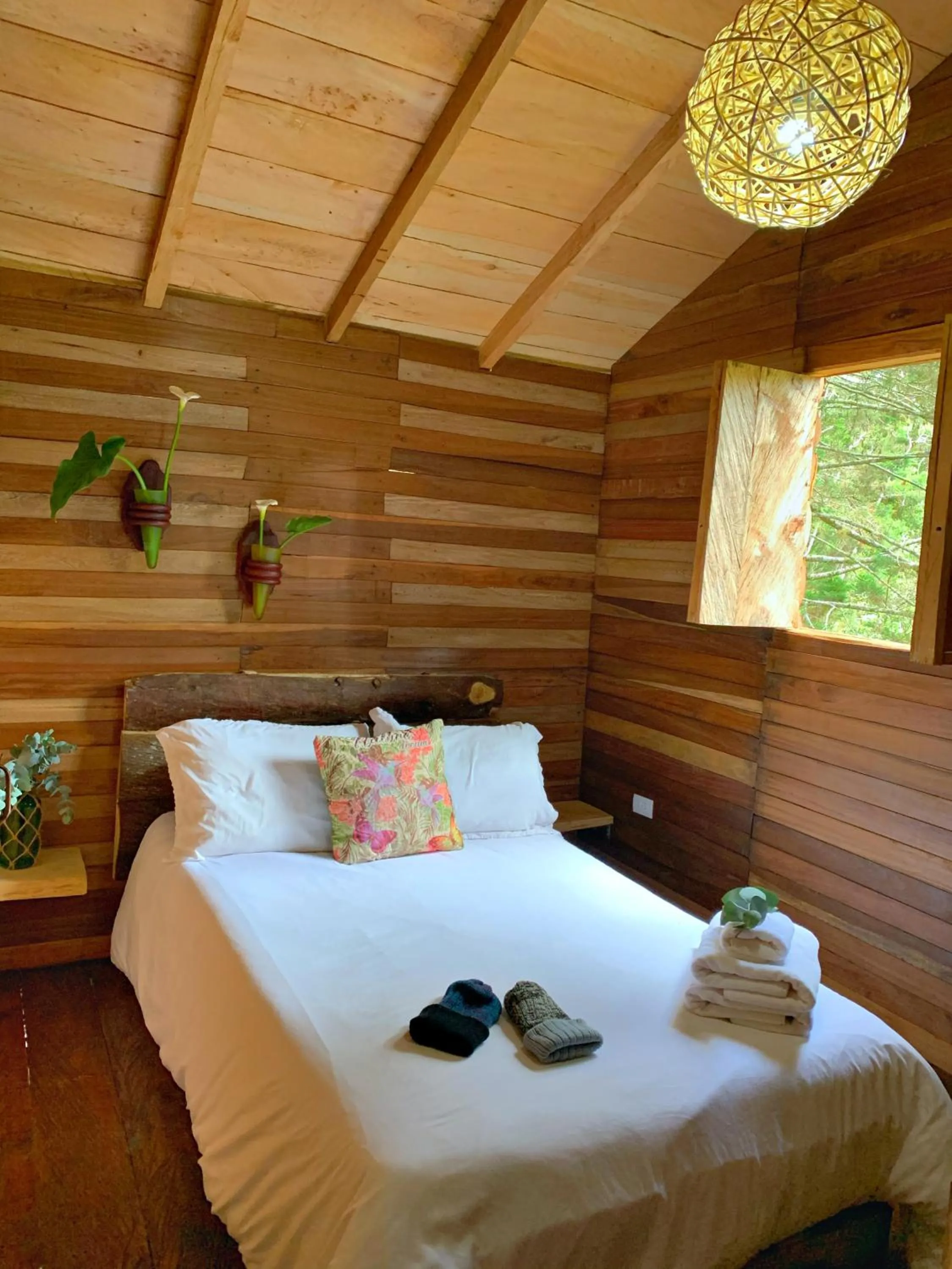 Photo of the whole room in Glamping Ancestros Ecoparque