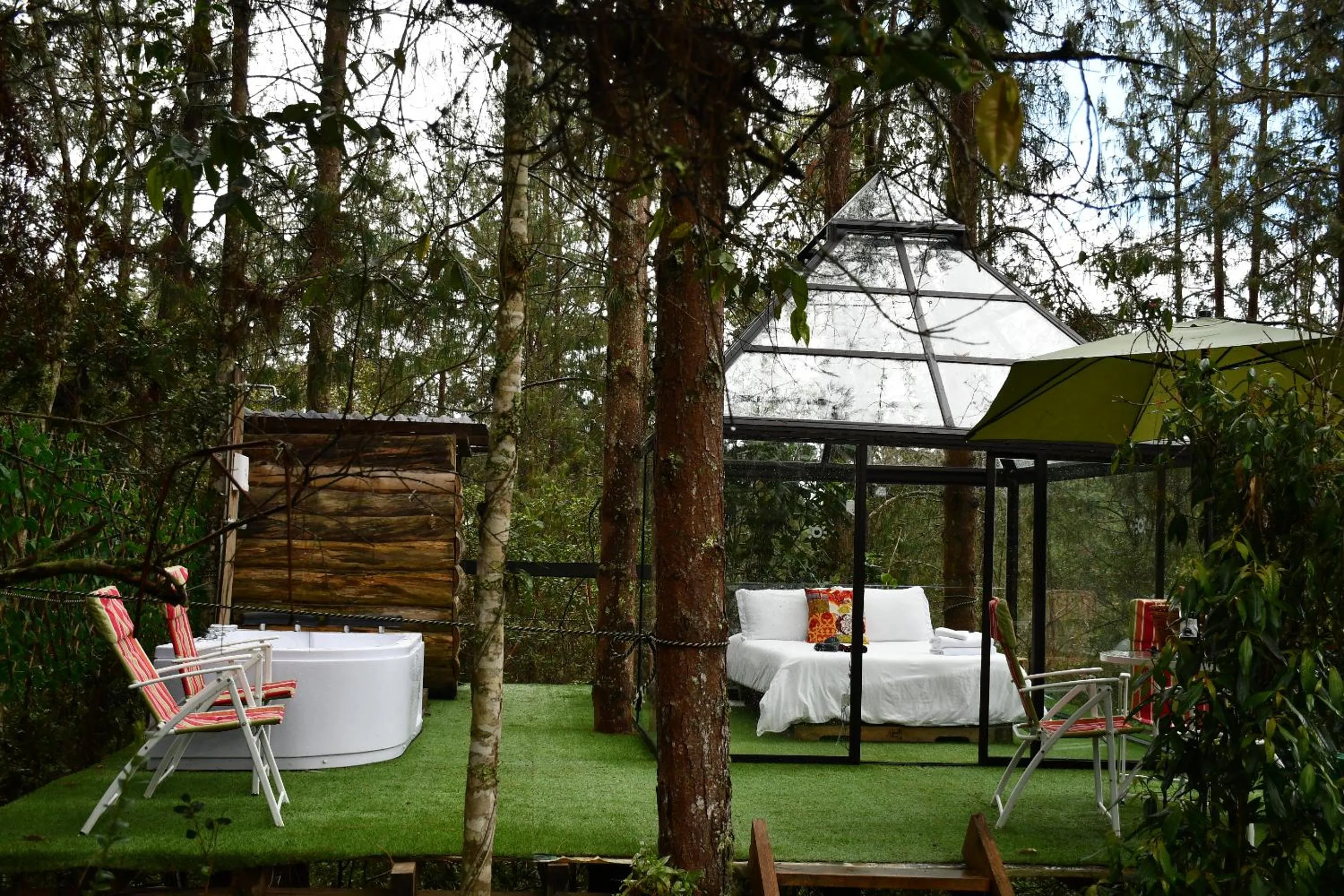 Garden in Glamping Ancestros Ecoparque
