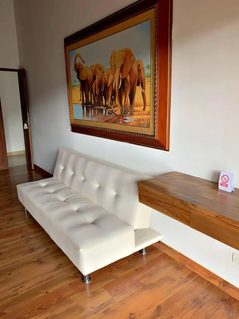 Living room in Glamping Ancestros Ecoparque