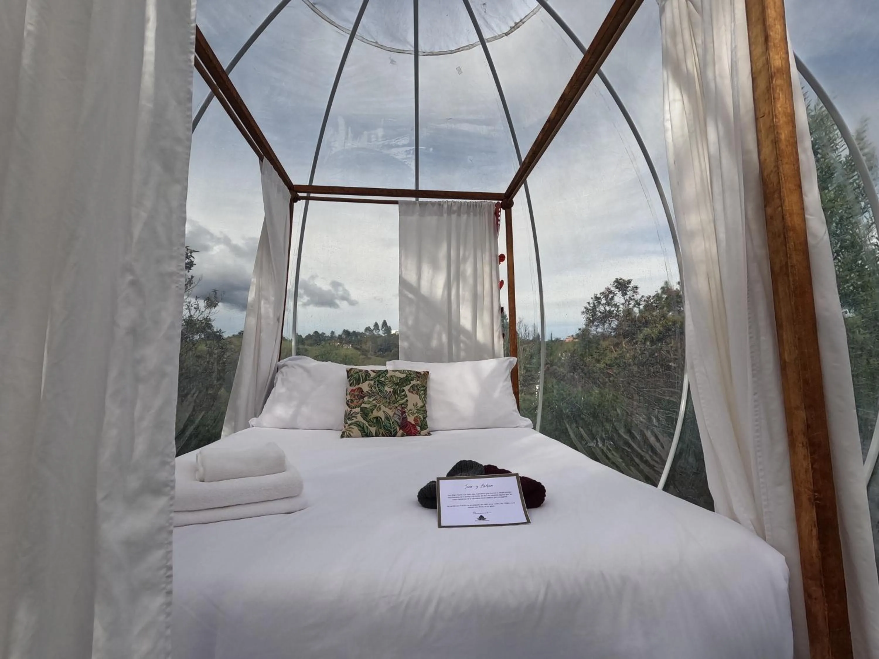 Area and facilities in Glamping Ancestros Ecoparque