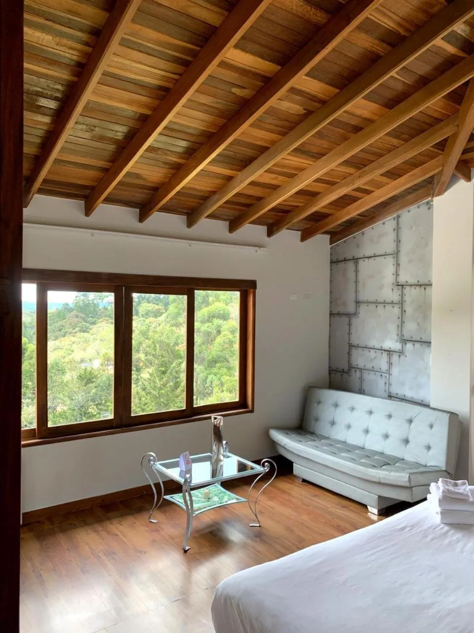Living room in Glamping Ancestros Ecoparque