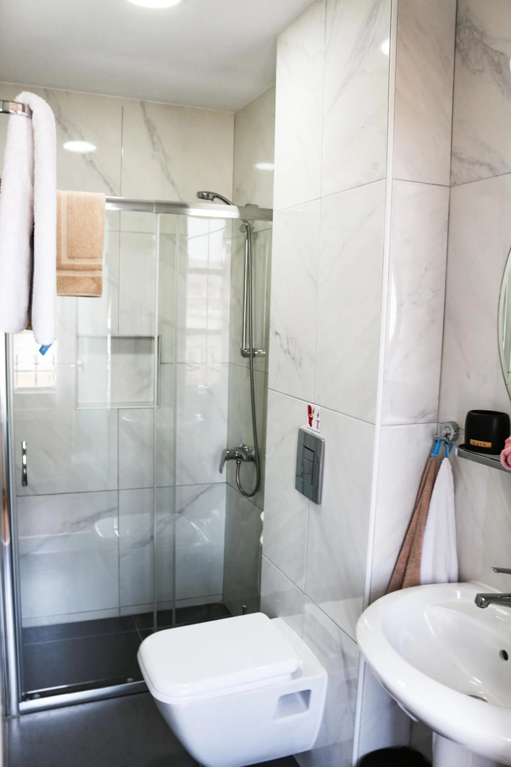 Bathroom in 9 Muses Hotel