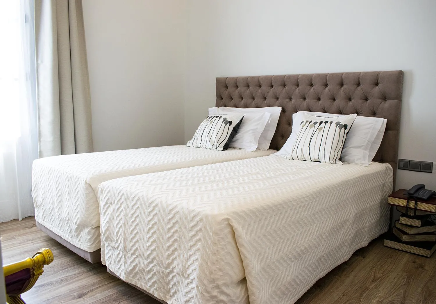 Bed in 9 Muses Hotel