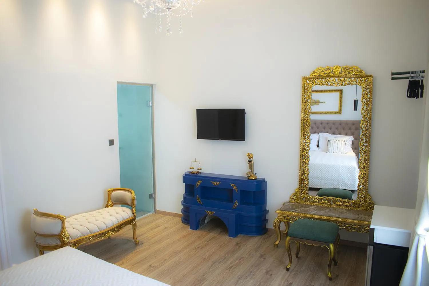 TV and multimedia, Bed in 9 Muses Hotel