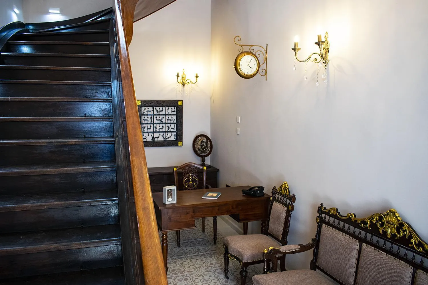 Lobby or reception in 9 Muses Hotel