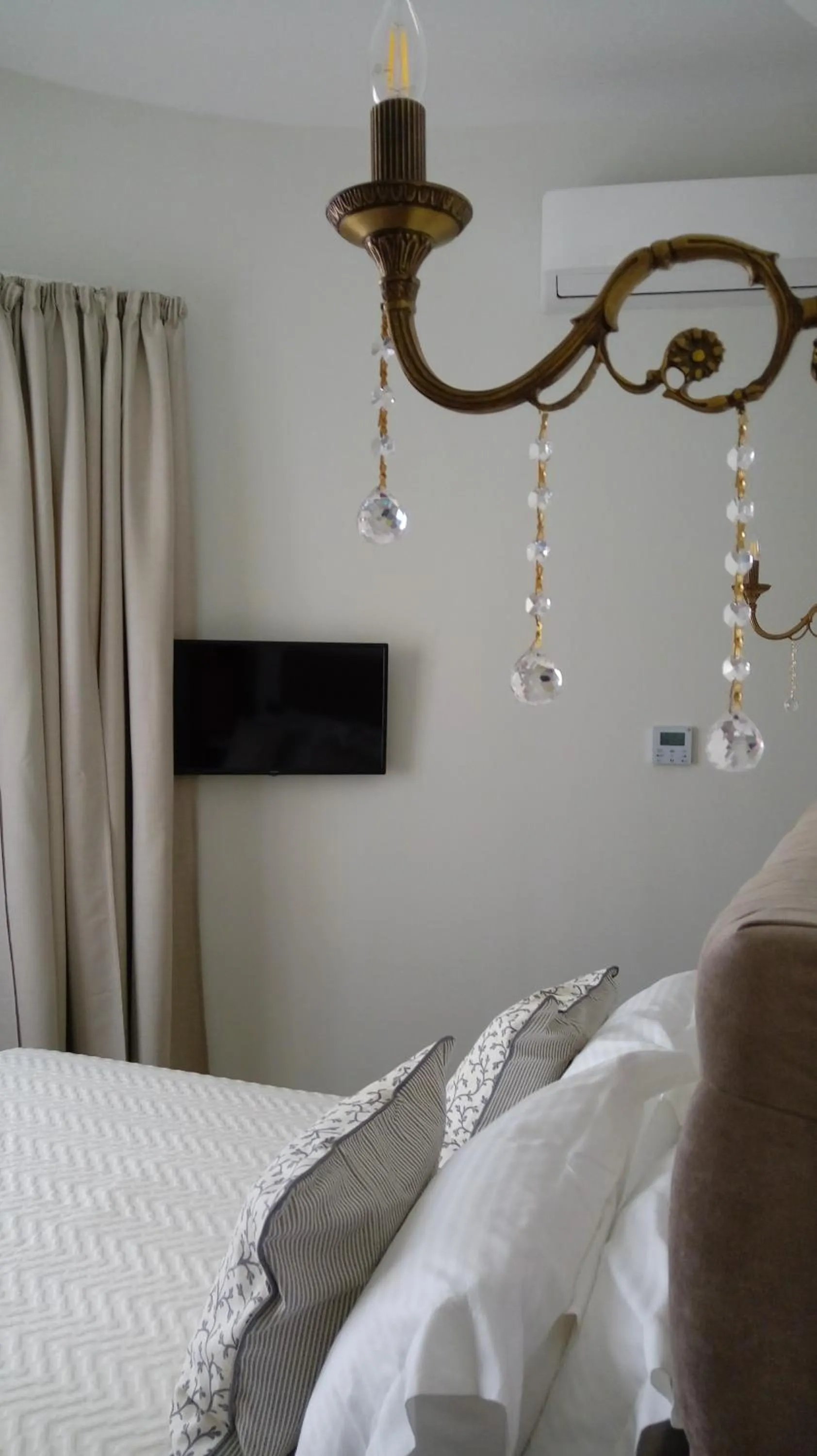 Bed in 9 Muses Hotel