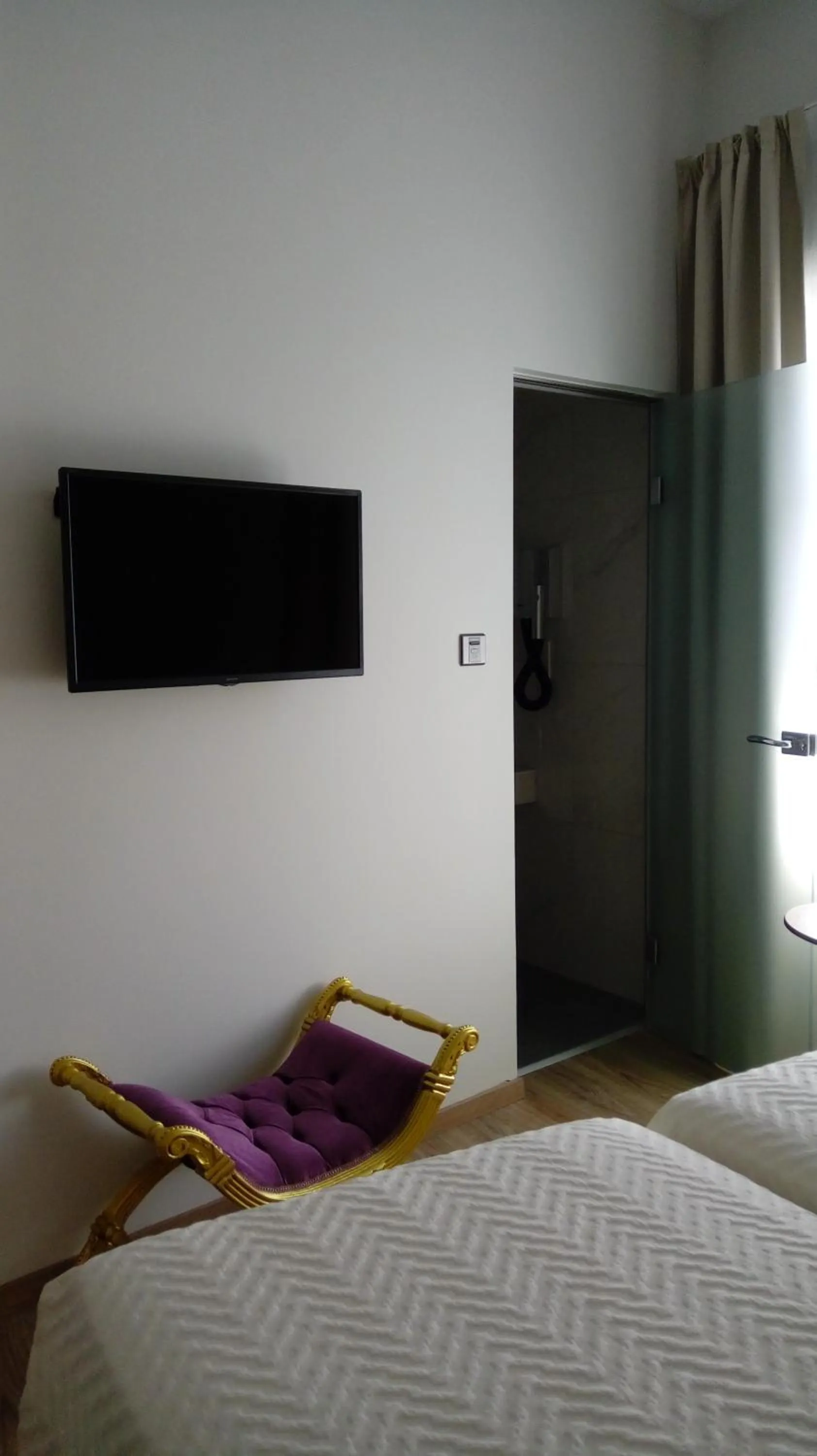 TV and multimedia, Bed in 9 Muses Hotel