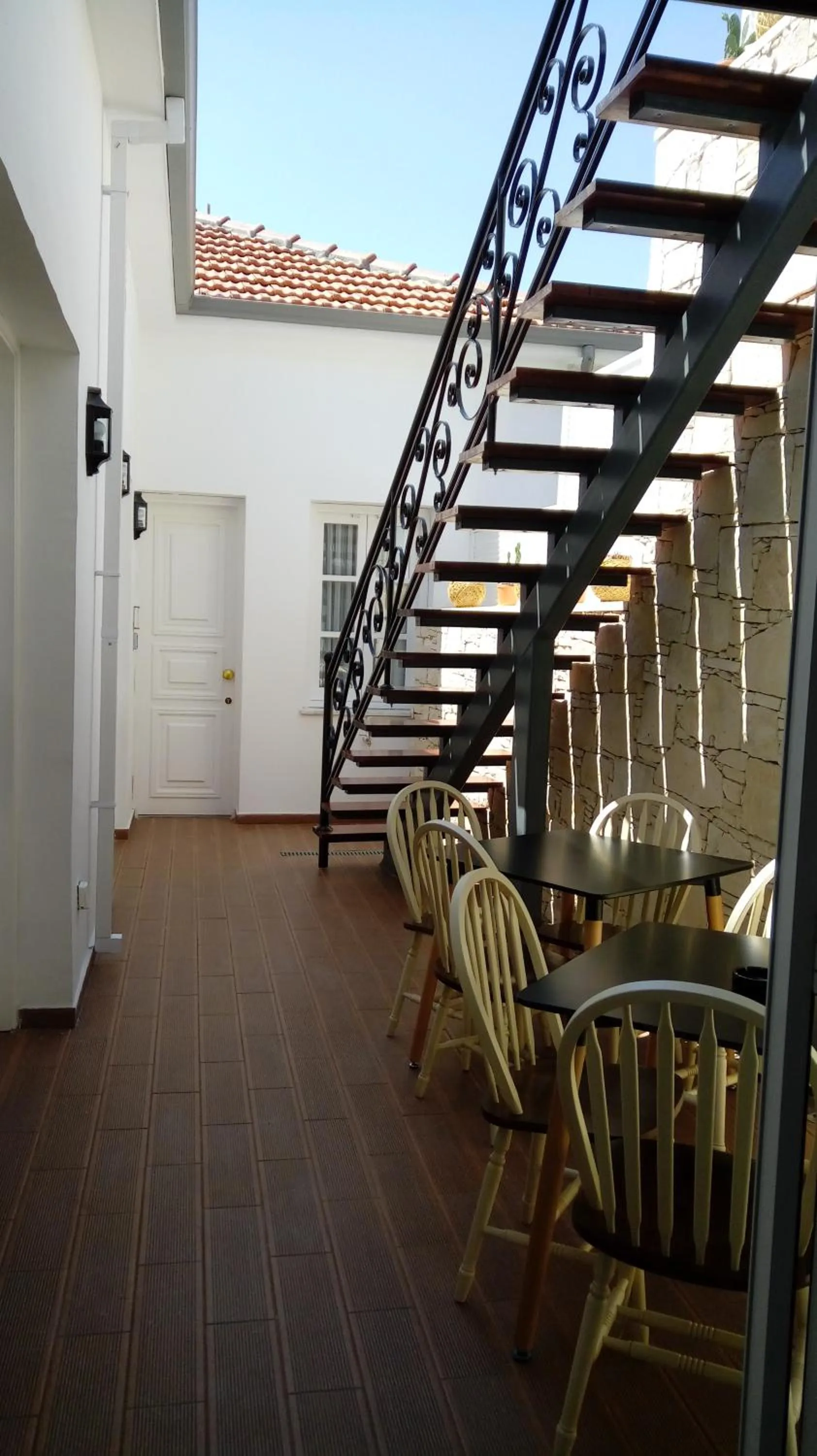 Patio in 9 Muses Hotel