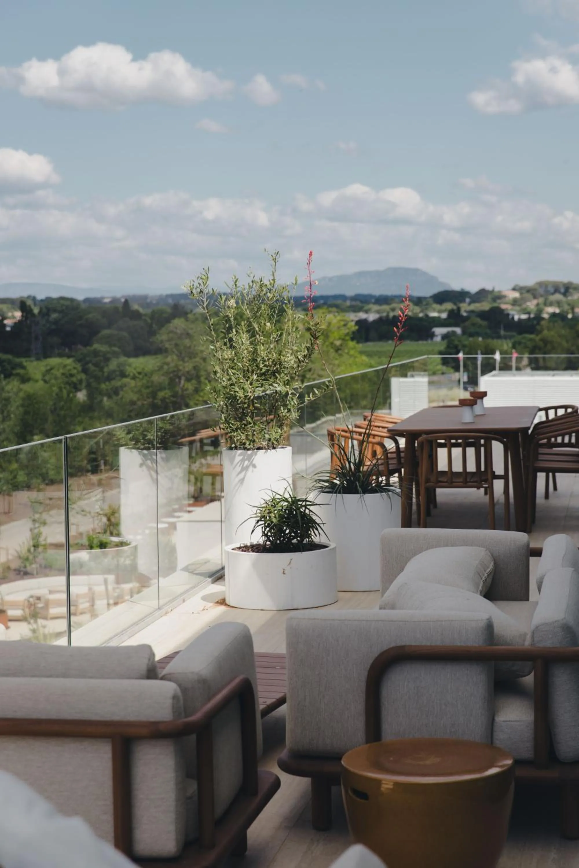 Balcony/Terrace in Domaine de Verchant & Spa - Relais & Châteaux