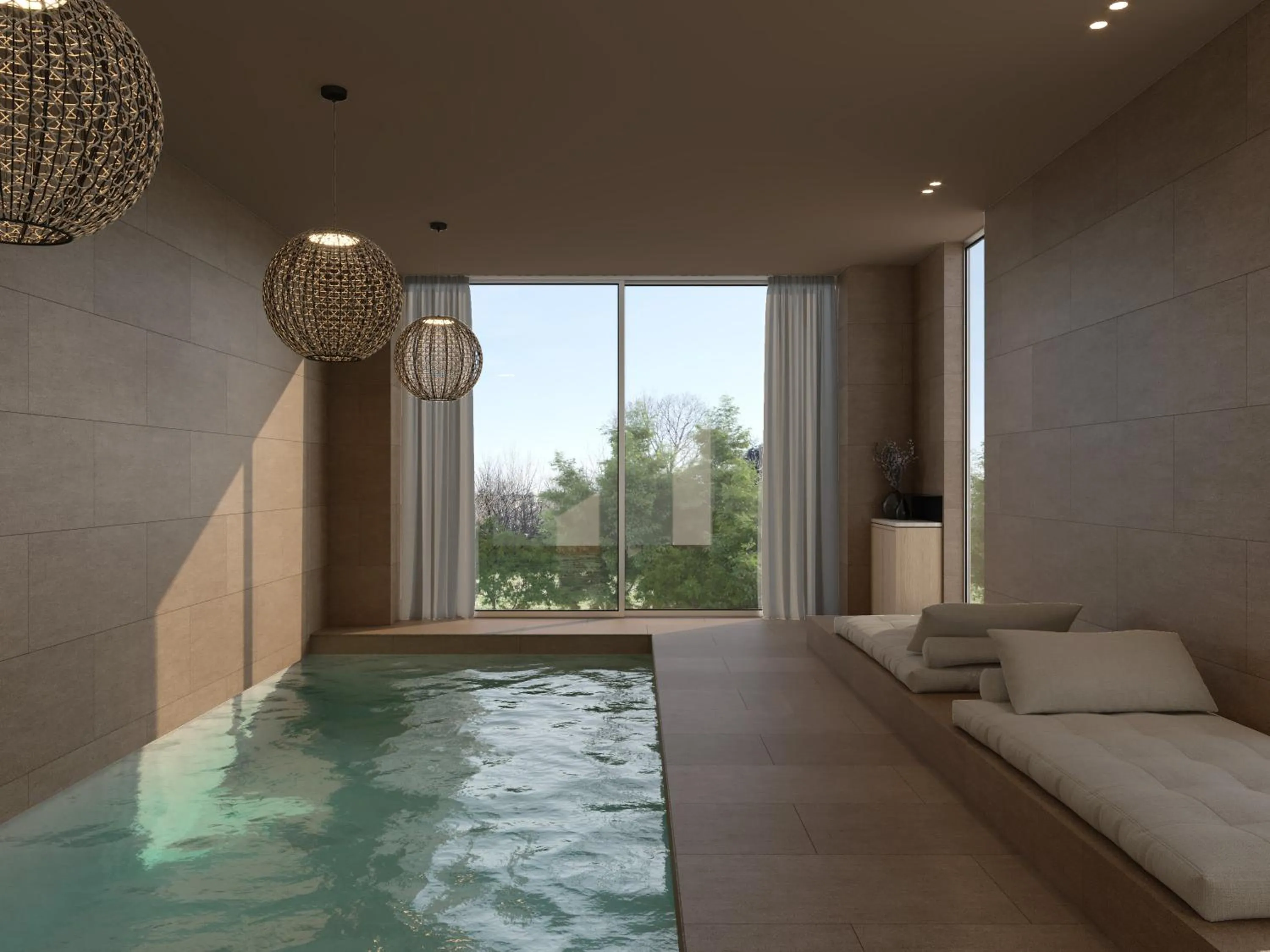 Swimming pool in Domaine de Verchant & Spa - Relais & Châteaux