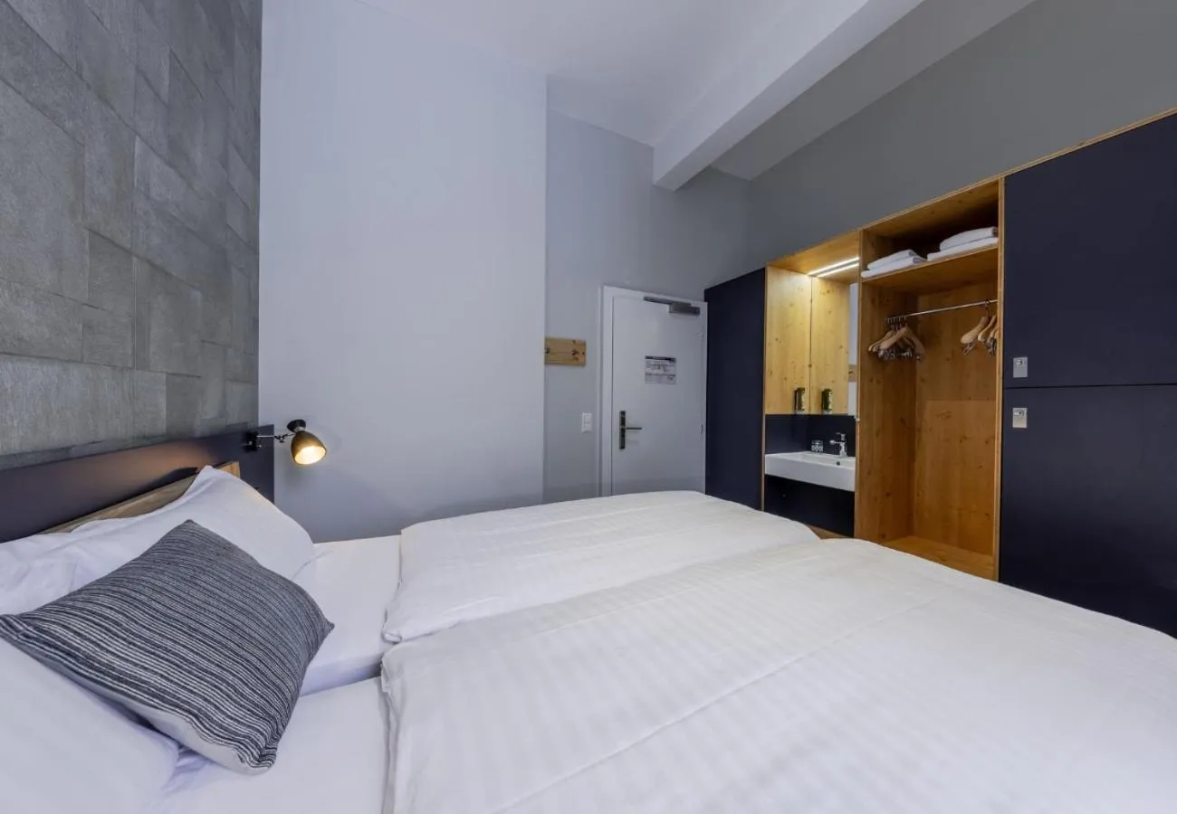 Bed in Villars Lodge