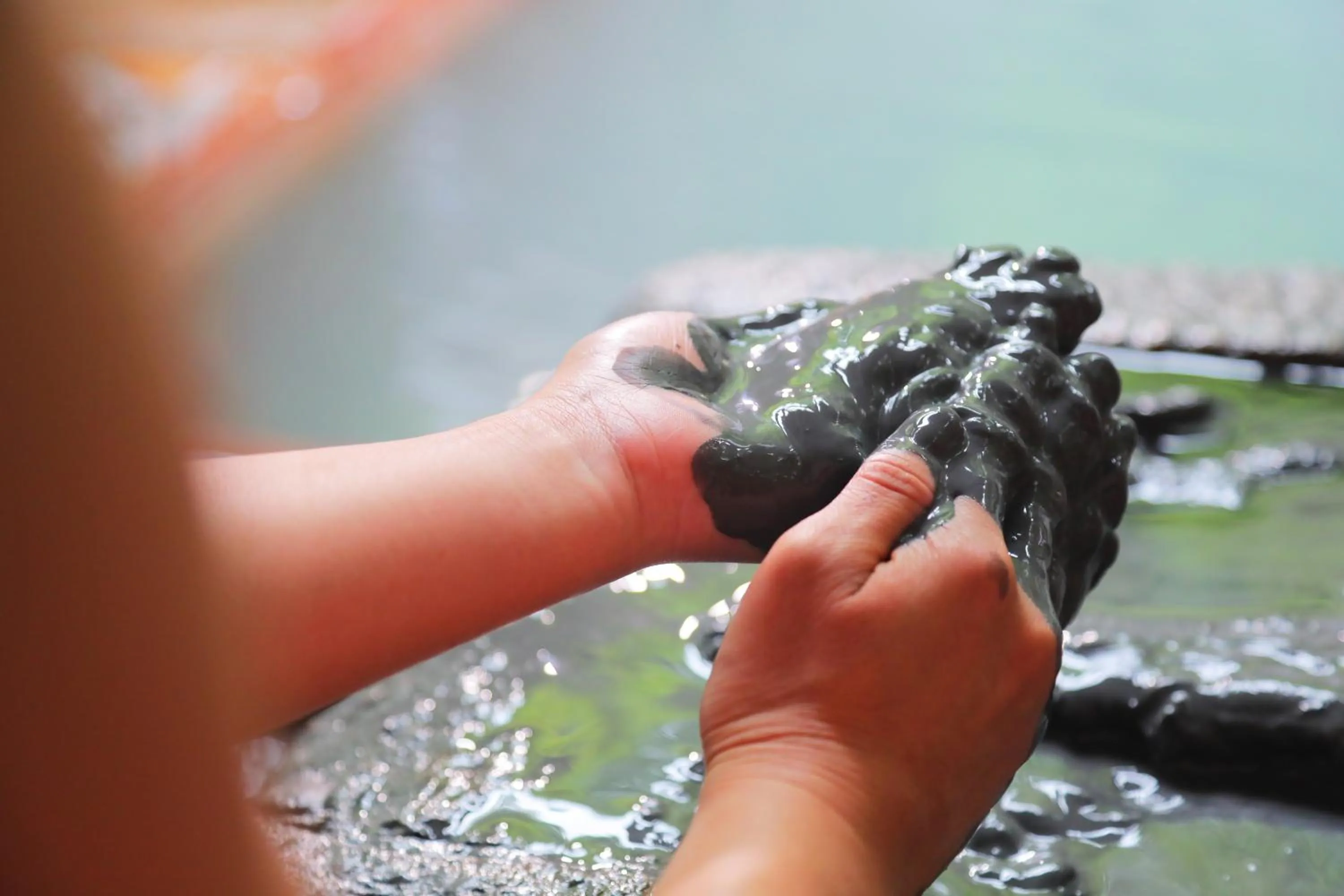 Hot Spring Bath in Sakura Sakura Onsen
