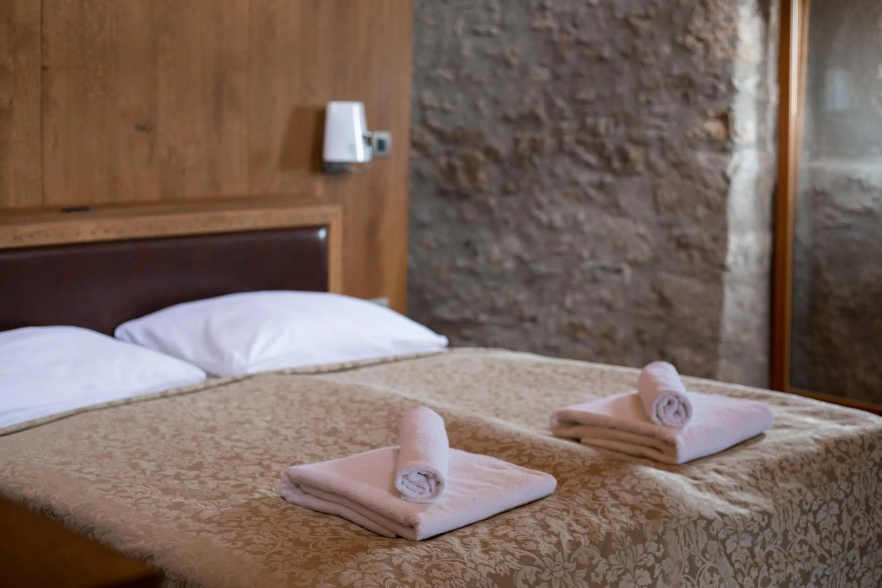 Bed in Vinica Castle Boutique & Spa Hotel