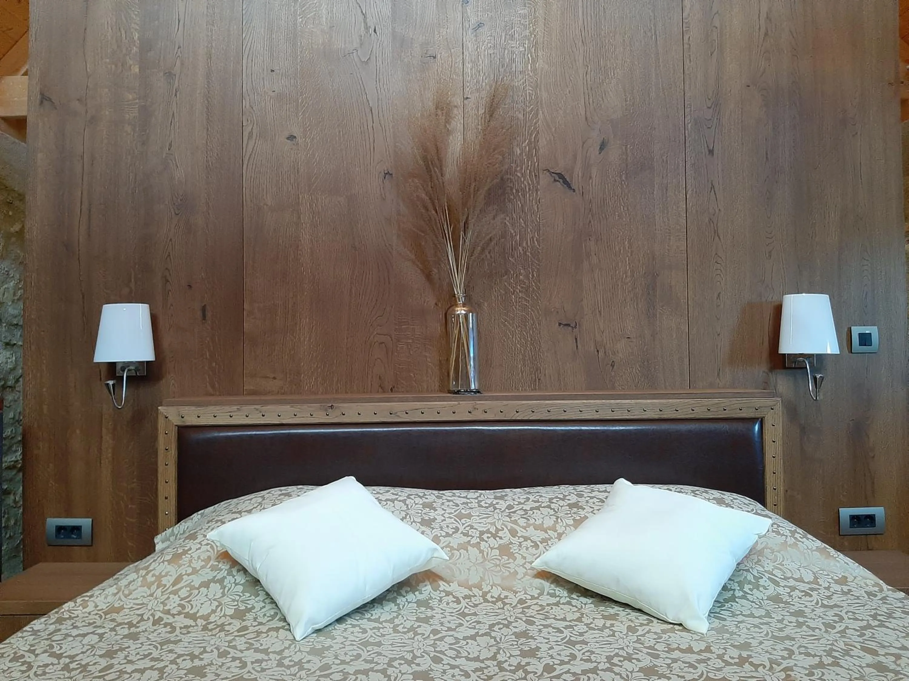 Bed in Vinica Castle Boutique & Spa Hotel