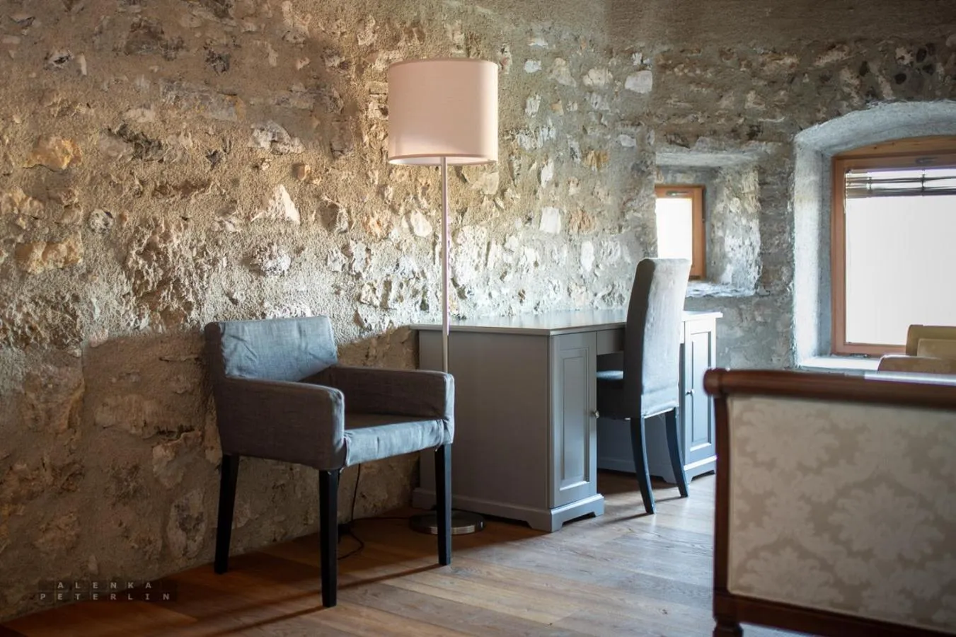 Seating area in Vinica Castle Boutique & Spa Hotel