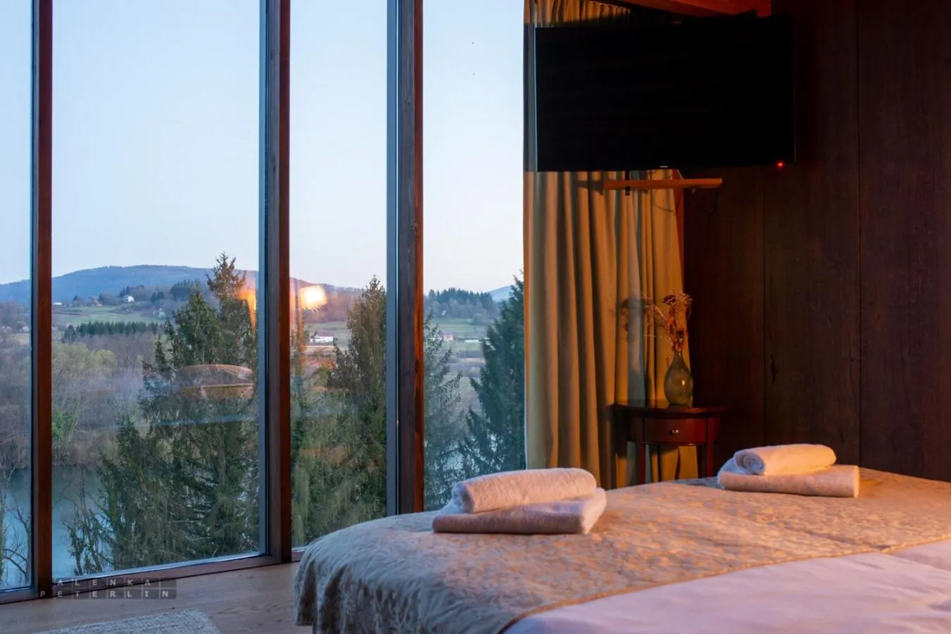 Bed in Vinica Castle Boutique & Spa Hotel