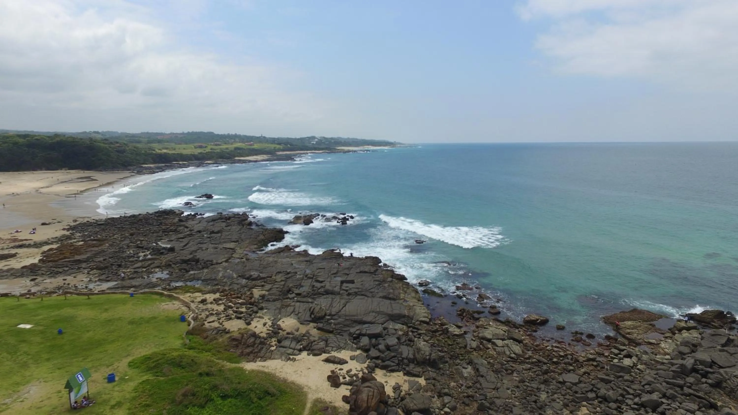 Beach in Port Edward Holiday Resort