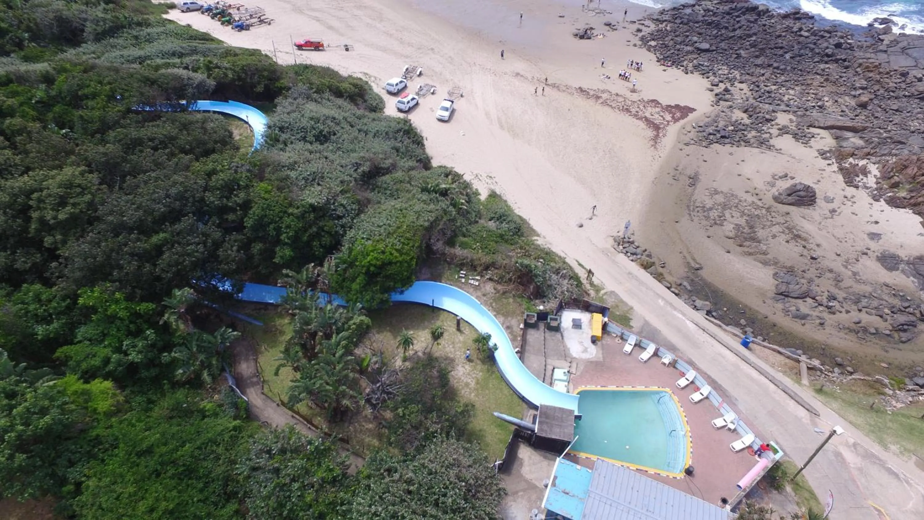 Beach in Port Edward Holiday Resort