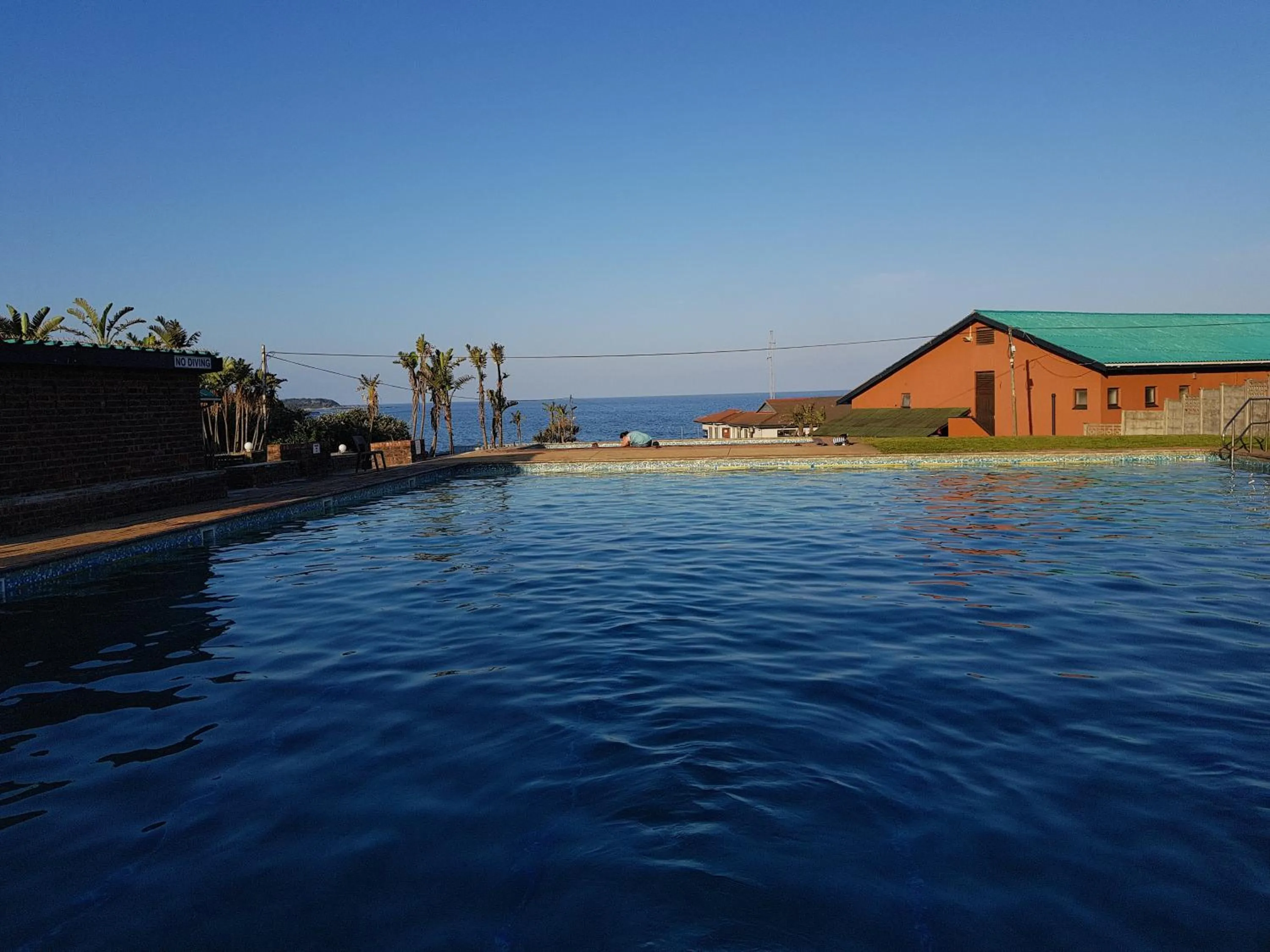 Swimming pool in Port Edward Holiday Resort