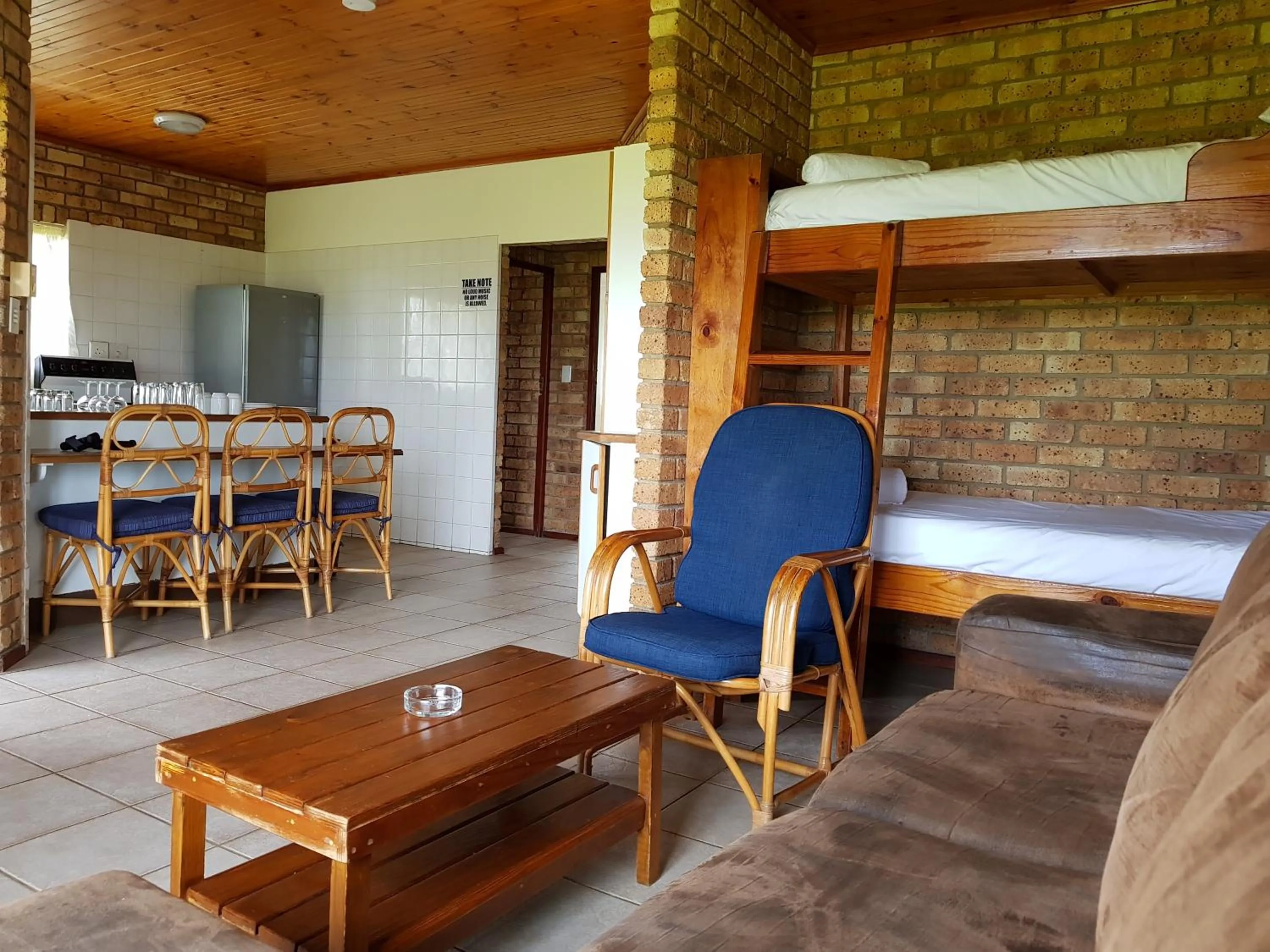 Bed in Port Edward Holiday Resort