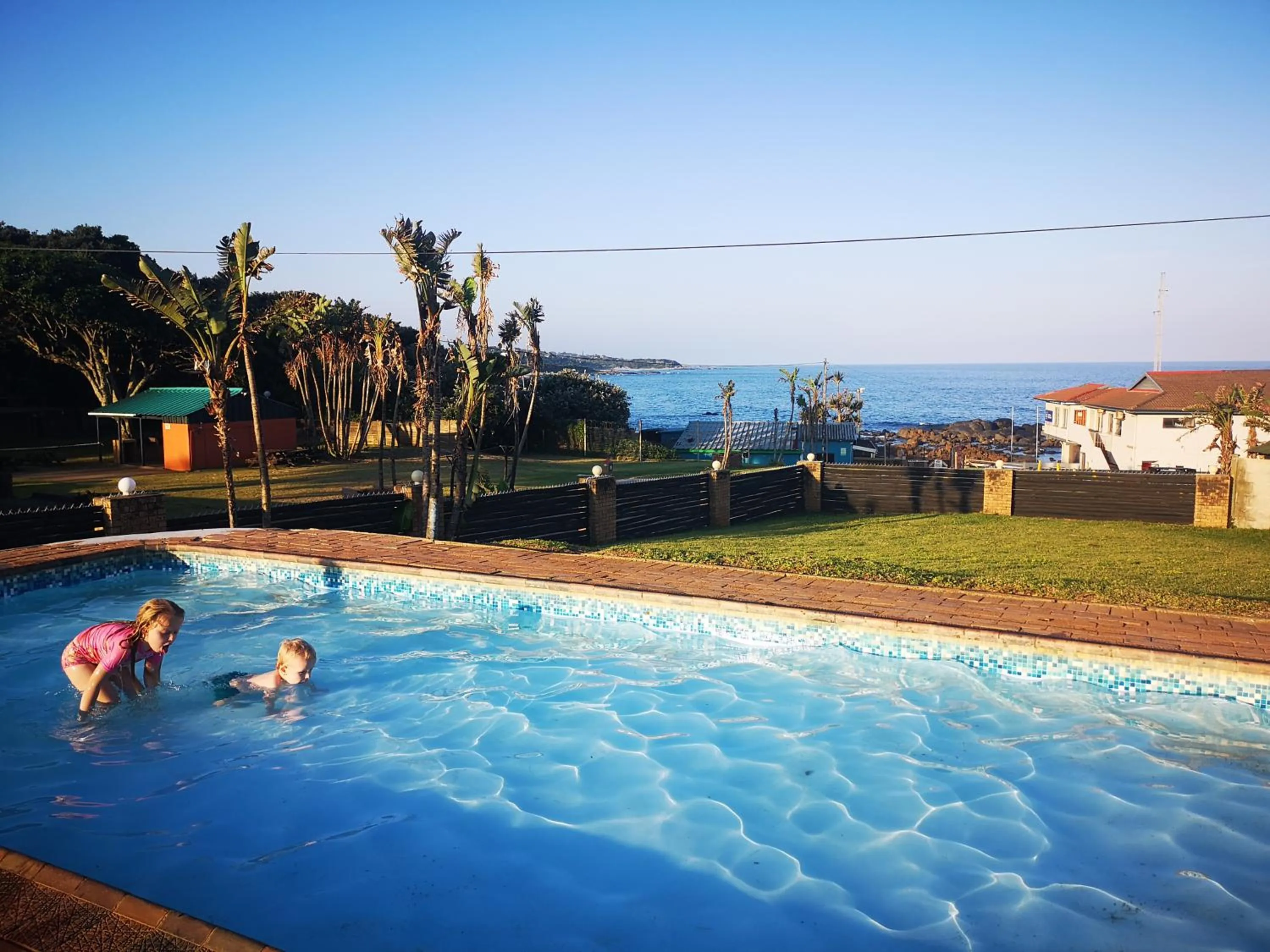 Swimming pool in Port Edward Holiday Resort