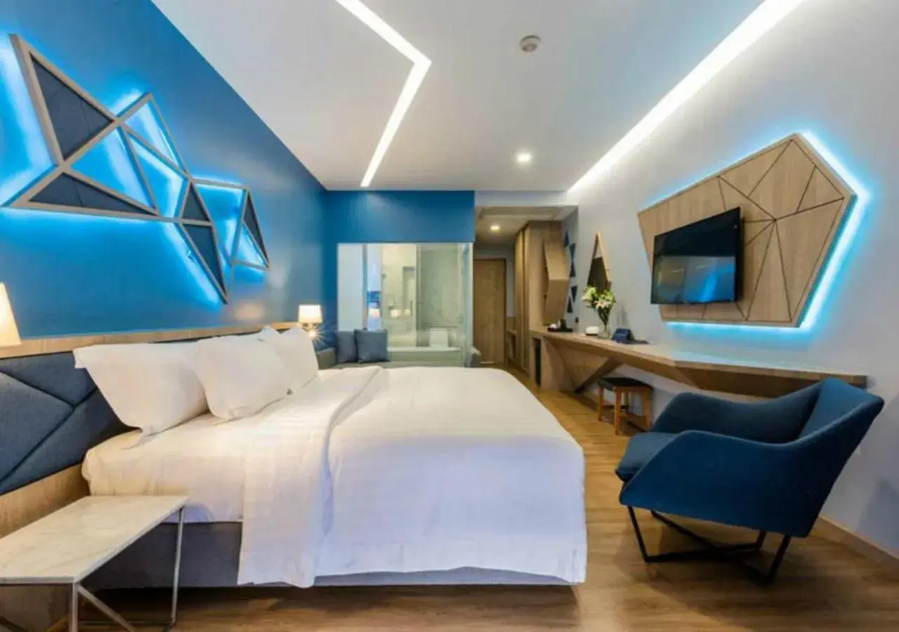 Premier King Room with Pool View in BlueSotel SMART Krabi Aonang Beach - Adults only Premier King Room with Pool View in BlueSotel SMART Krabi Aonang Beach - Adults only