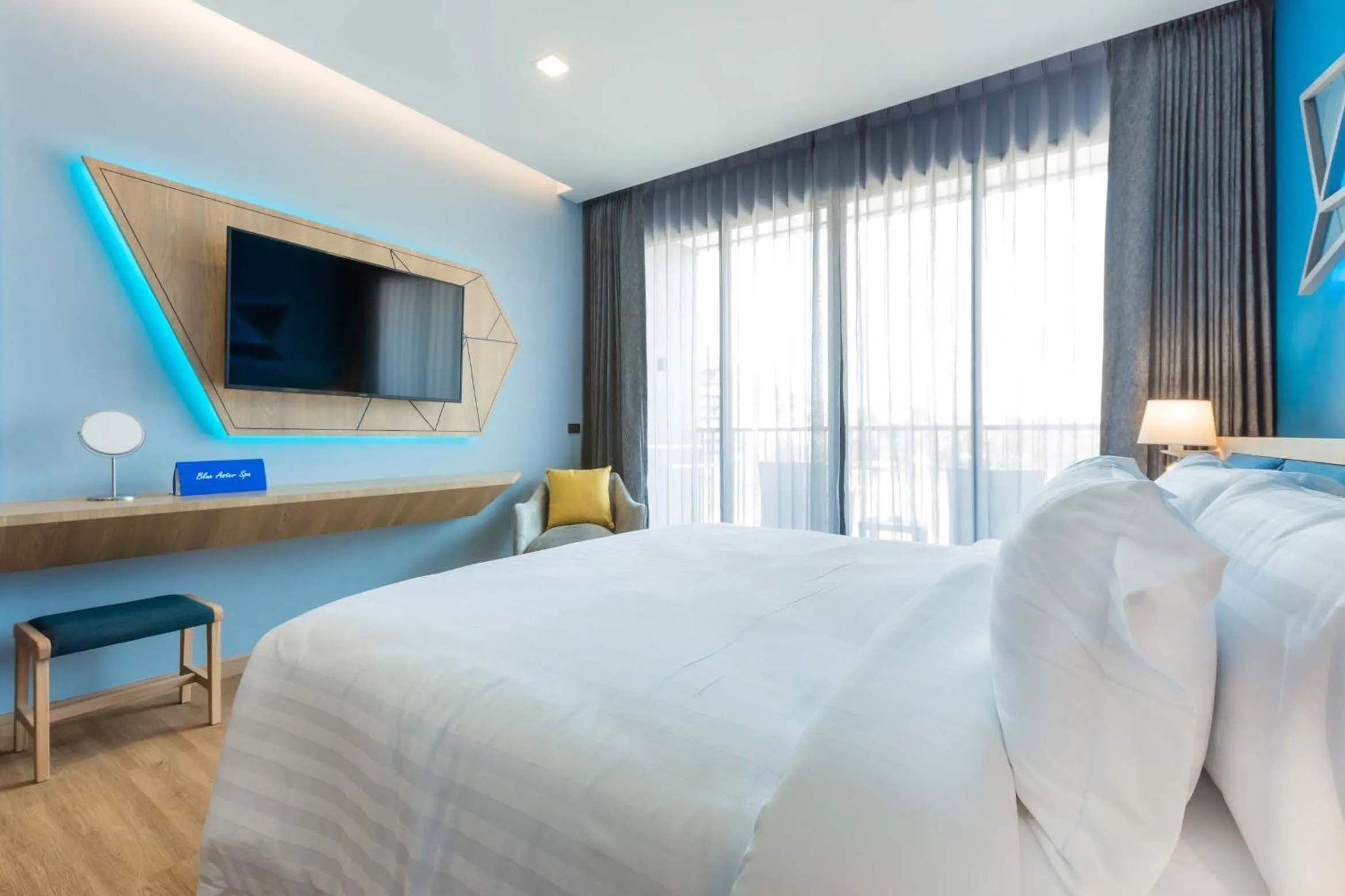 Bed in BlueSotel SMART Krabi Aonang Beach - Adults only
