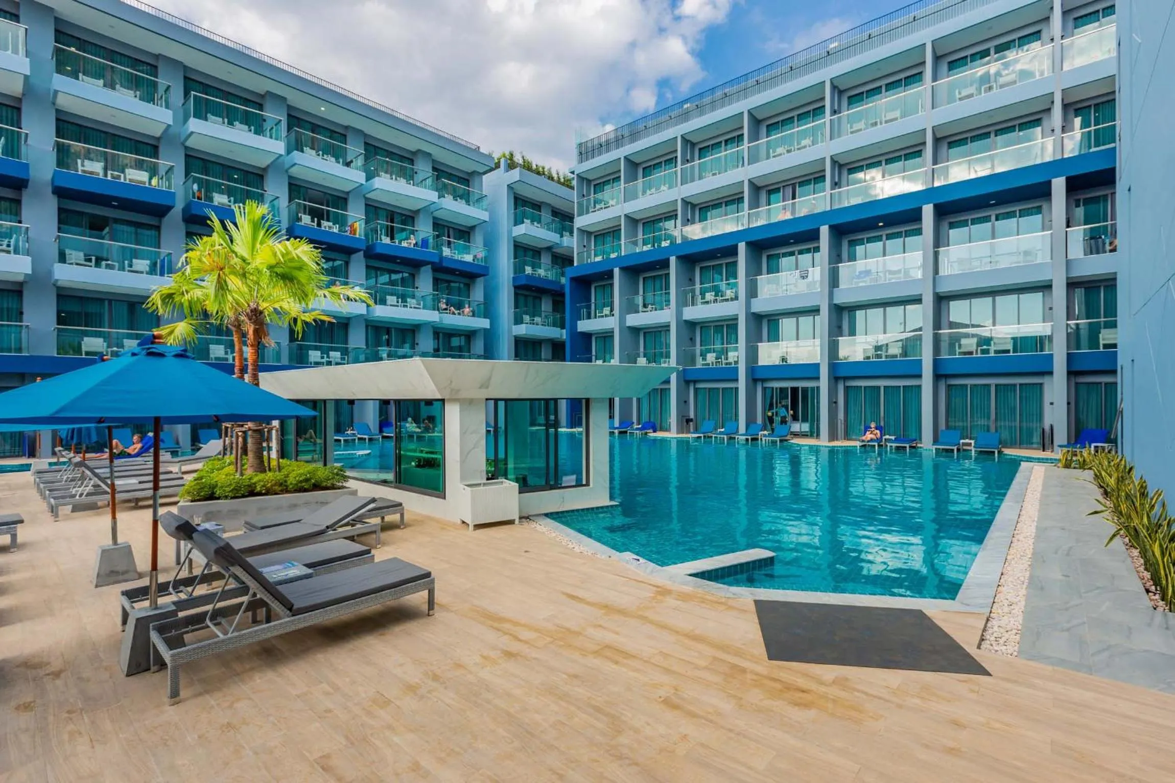 Patio in BlueSotel SMART Krabi Aonang Beach - Adults only