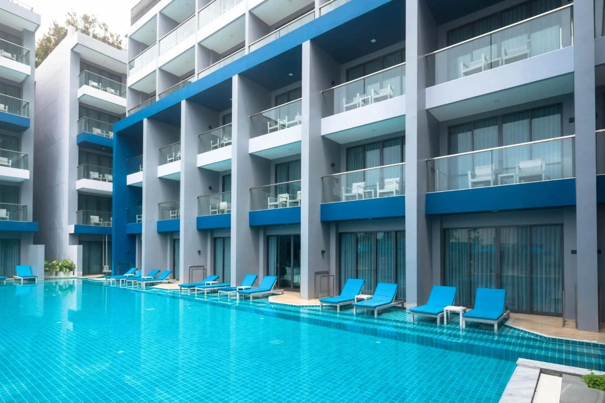 Balcony/Terrace in BlueSotel SMART Krabi Aonang Beach - Adults only