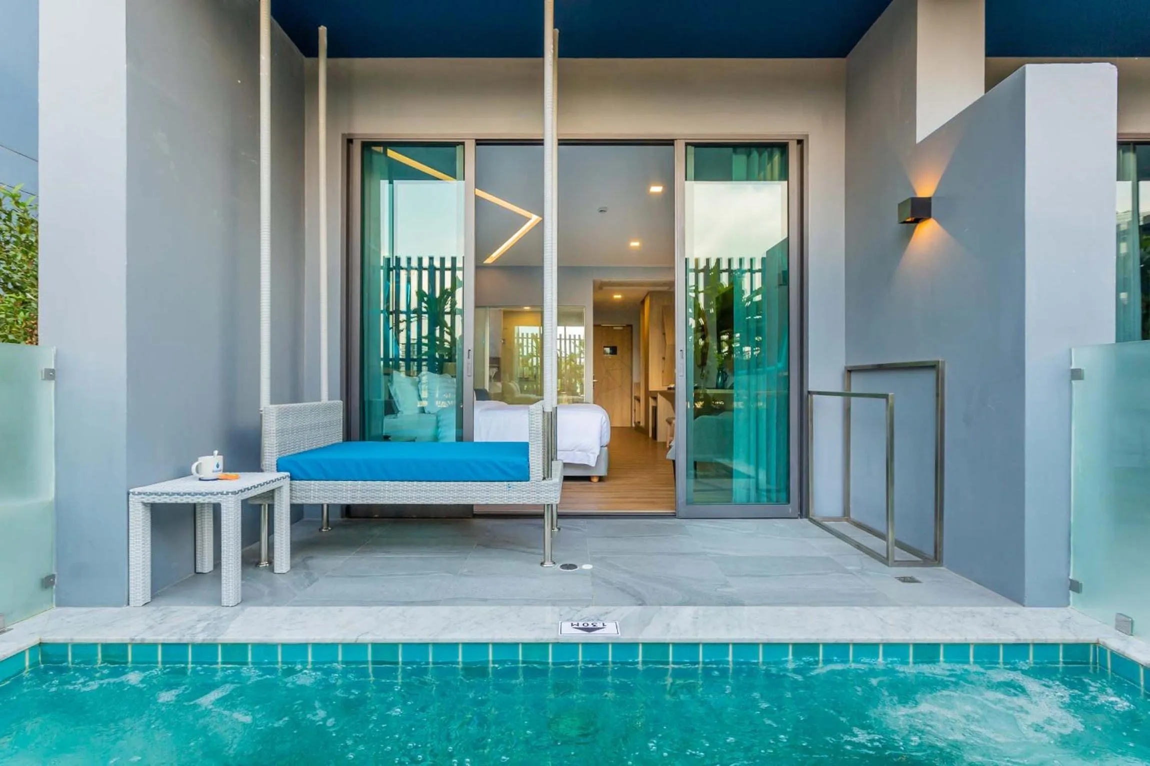 Balcony/Terrace in BlueSotel SMART Krabi Aonang Beach - Adults only