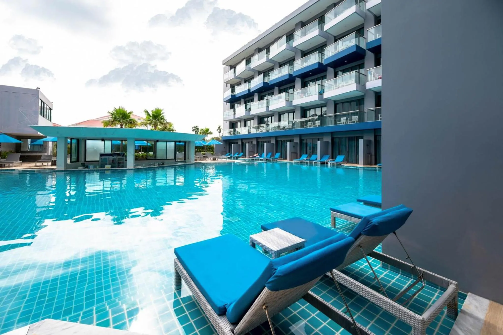 Balcony/Terrace in BlueSotel SMART Krabi Aonang Beach - Adults only
