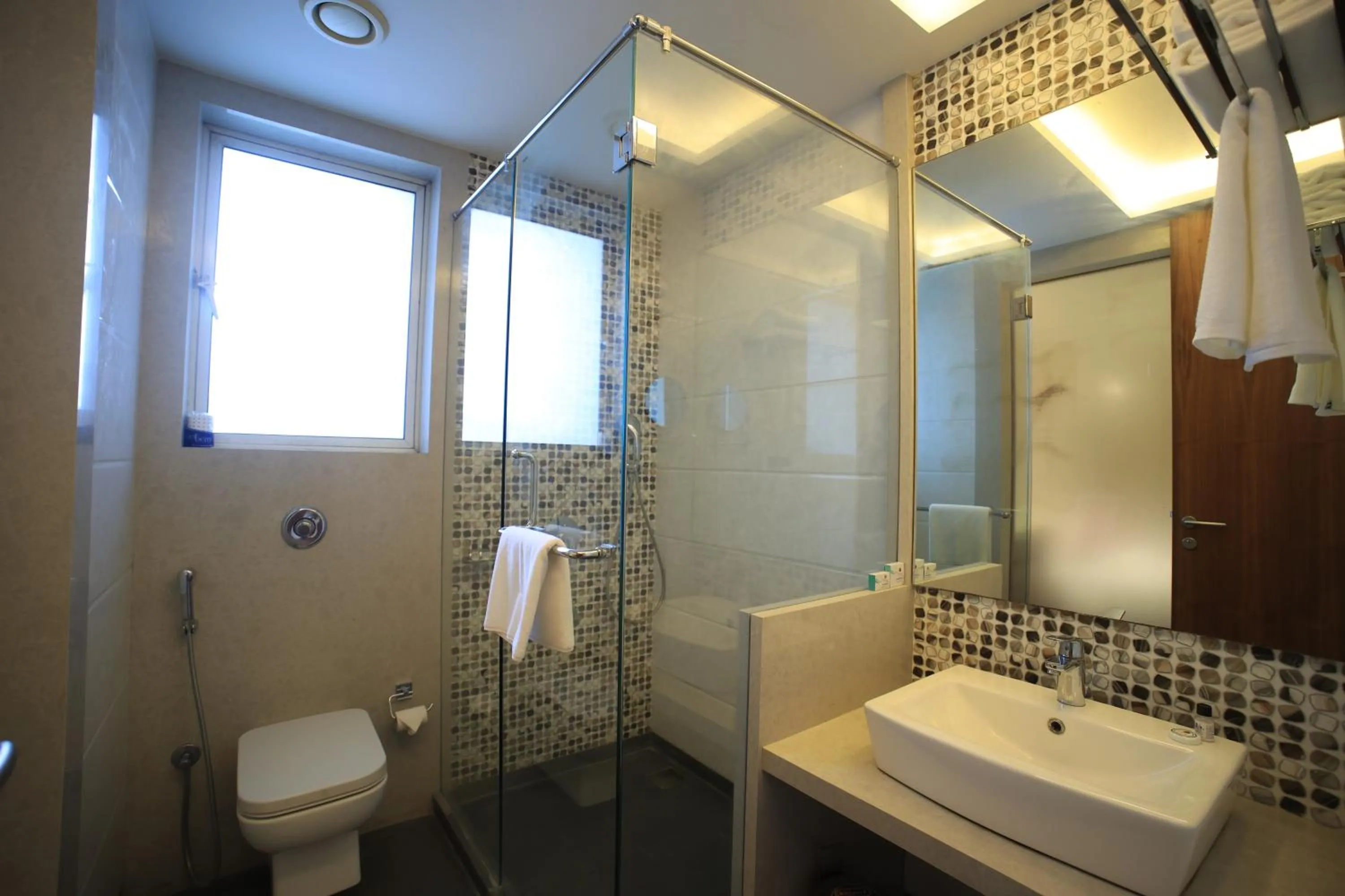 Bathroom in The Byke Delotel