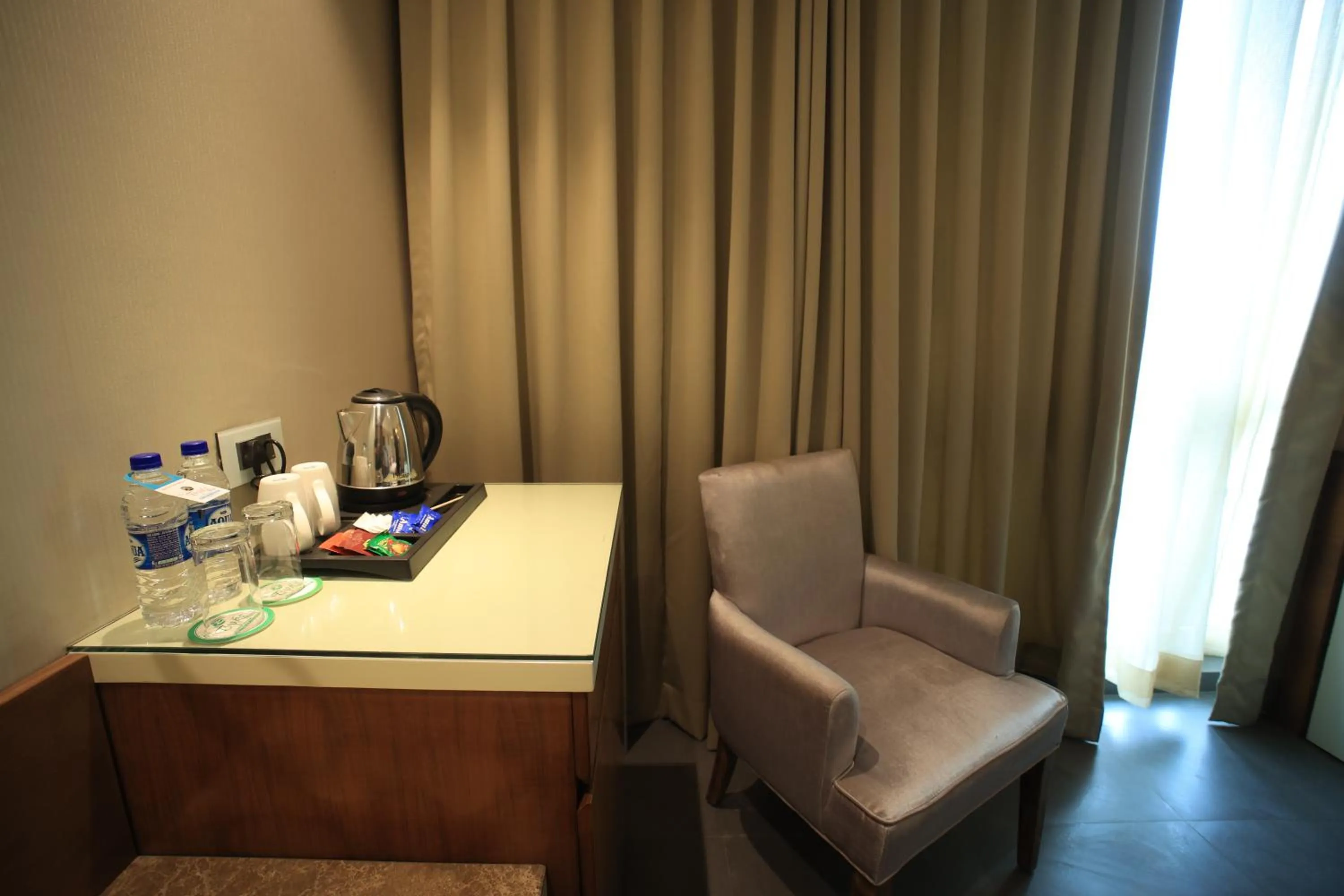 Coffee/tea facilities in The Byke Delotel