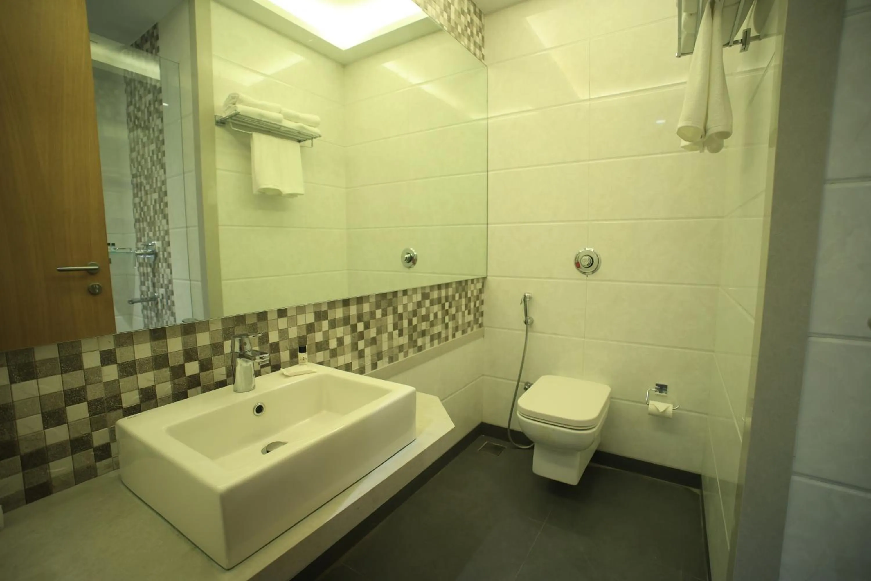 Bathroom in The Byke Delotel