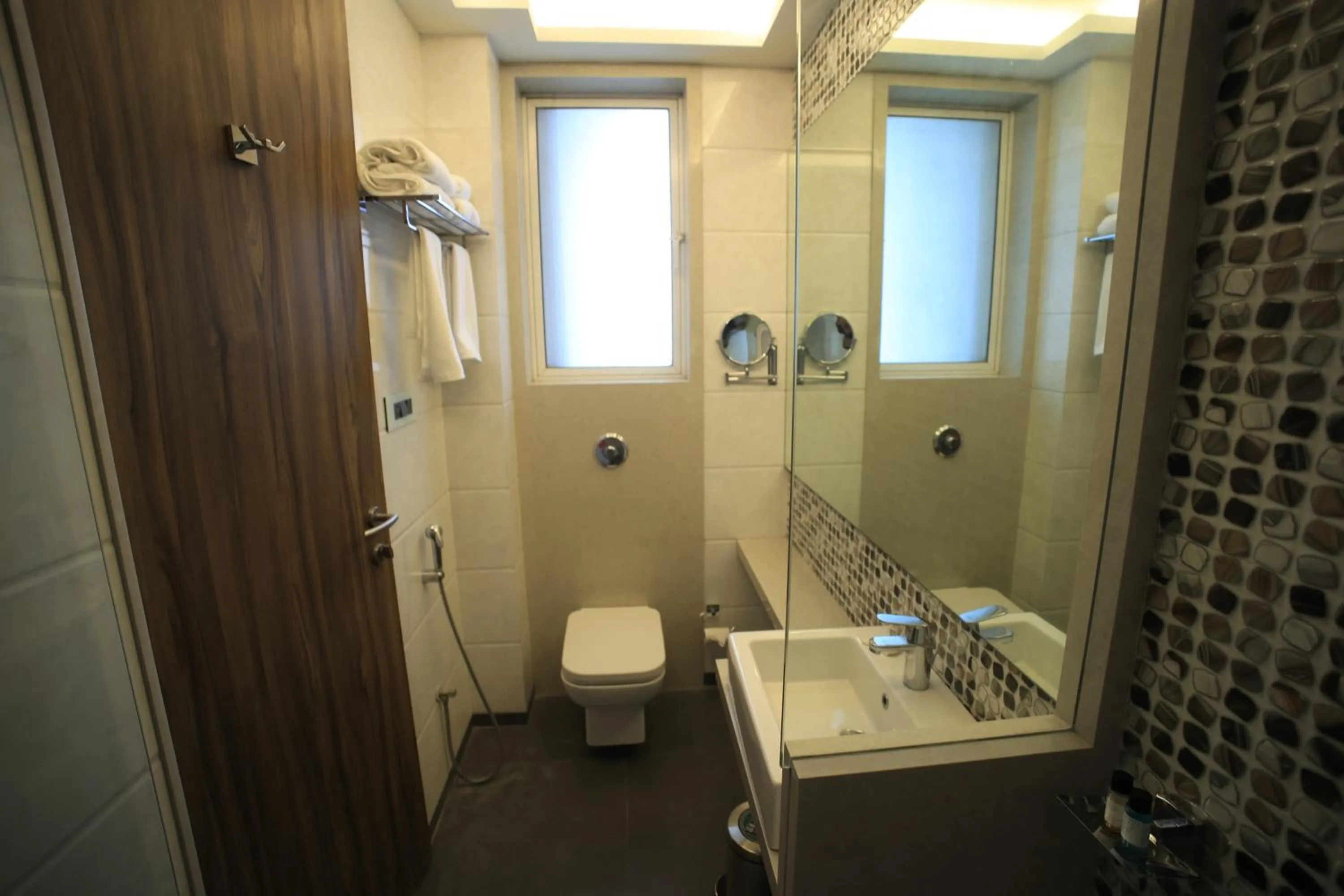 Bathroom in The Byke Delotel