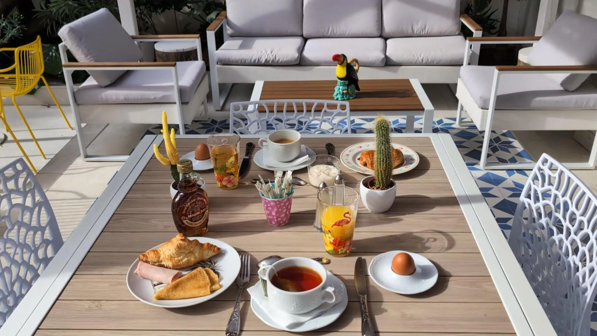 Breakfast in Hôtel Mademoiselle