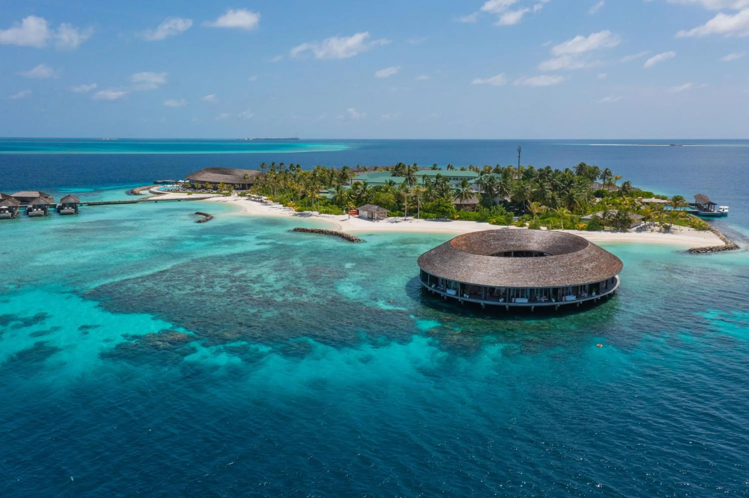 Bird's eye view in Kagi Maldives Resort & Spa