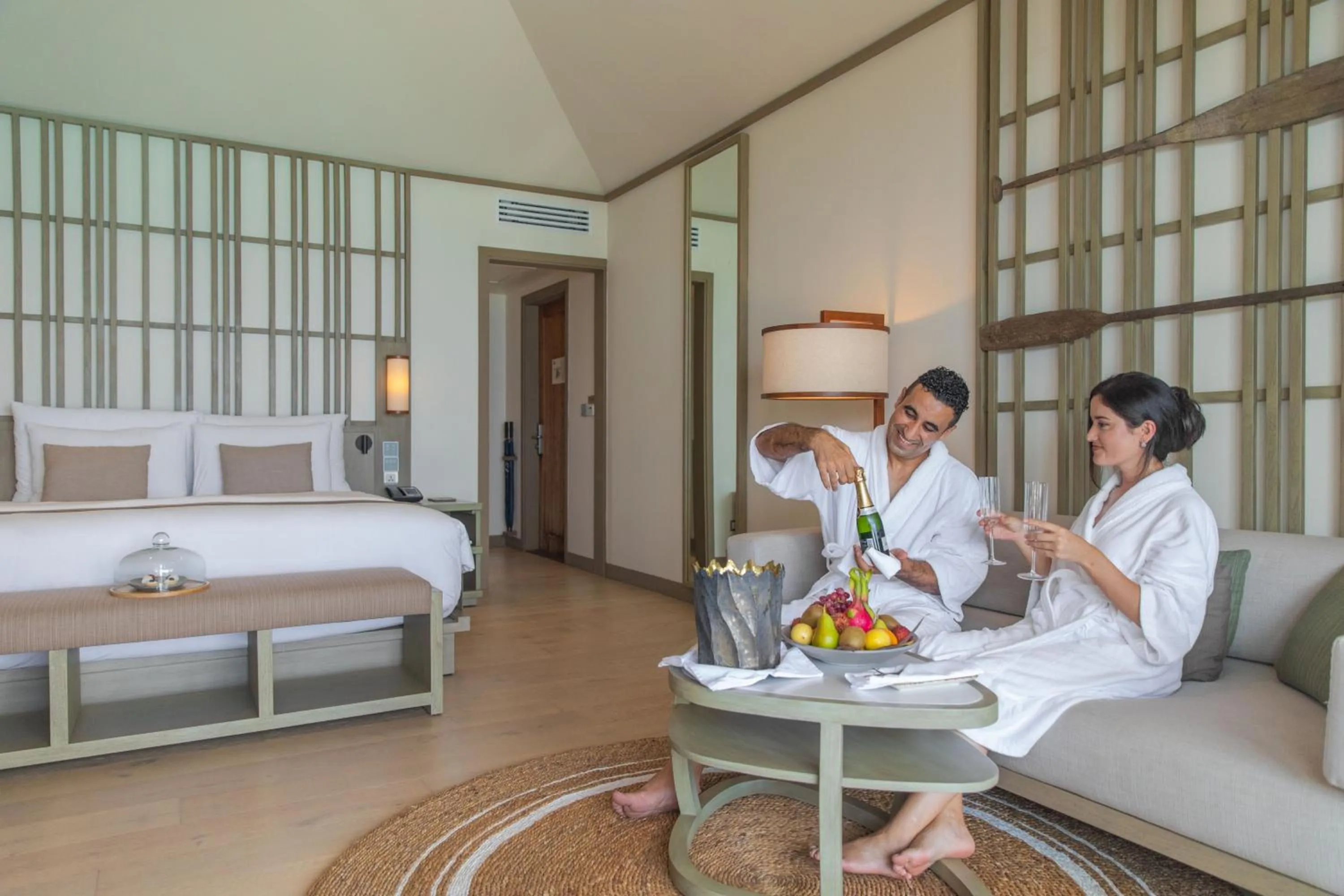 Bedroom, Bed in Kagi Maldives Resort & Spa