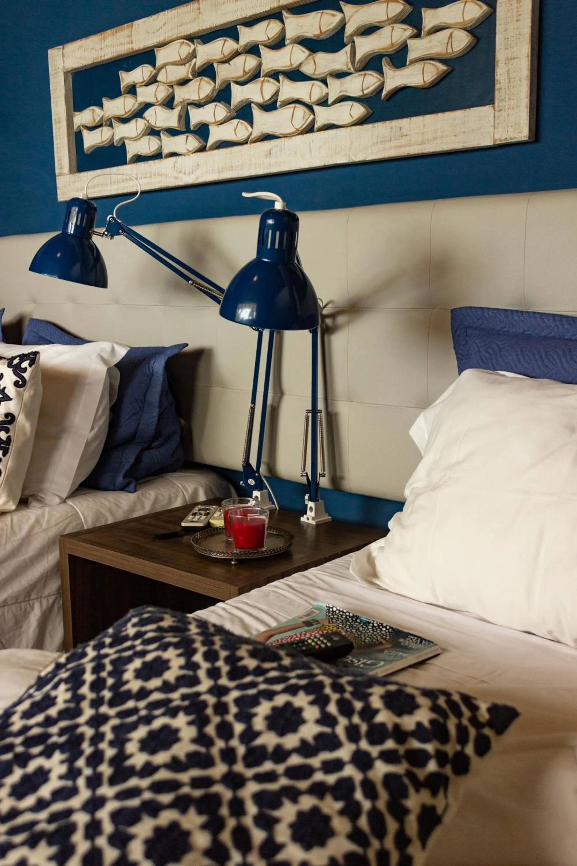 Bed in Pousada Ponta da Vigia