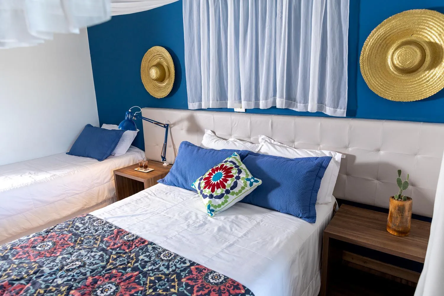 Bed in Pousada Ponta da Vigia