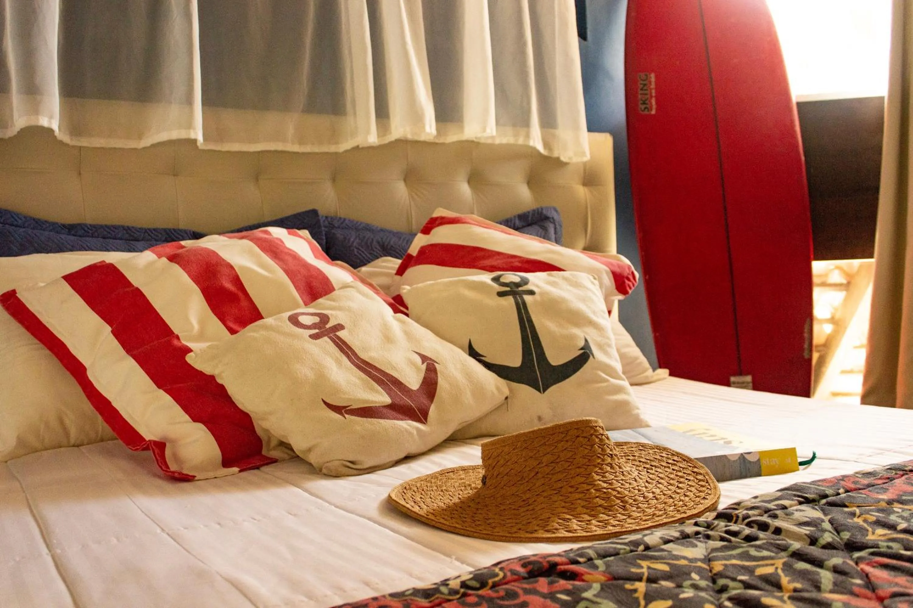 Bed in Pousada Ponta da Vigia