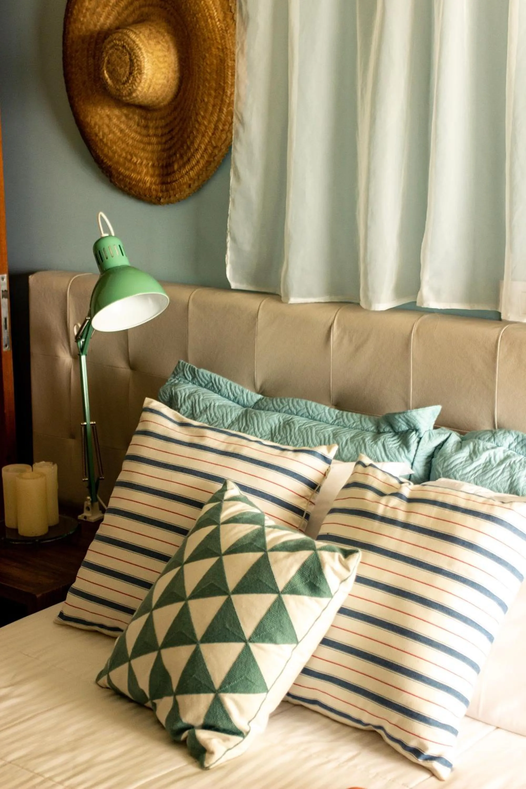 Bed in Pousada Ponta da Vigia