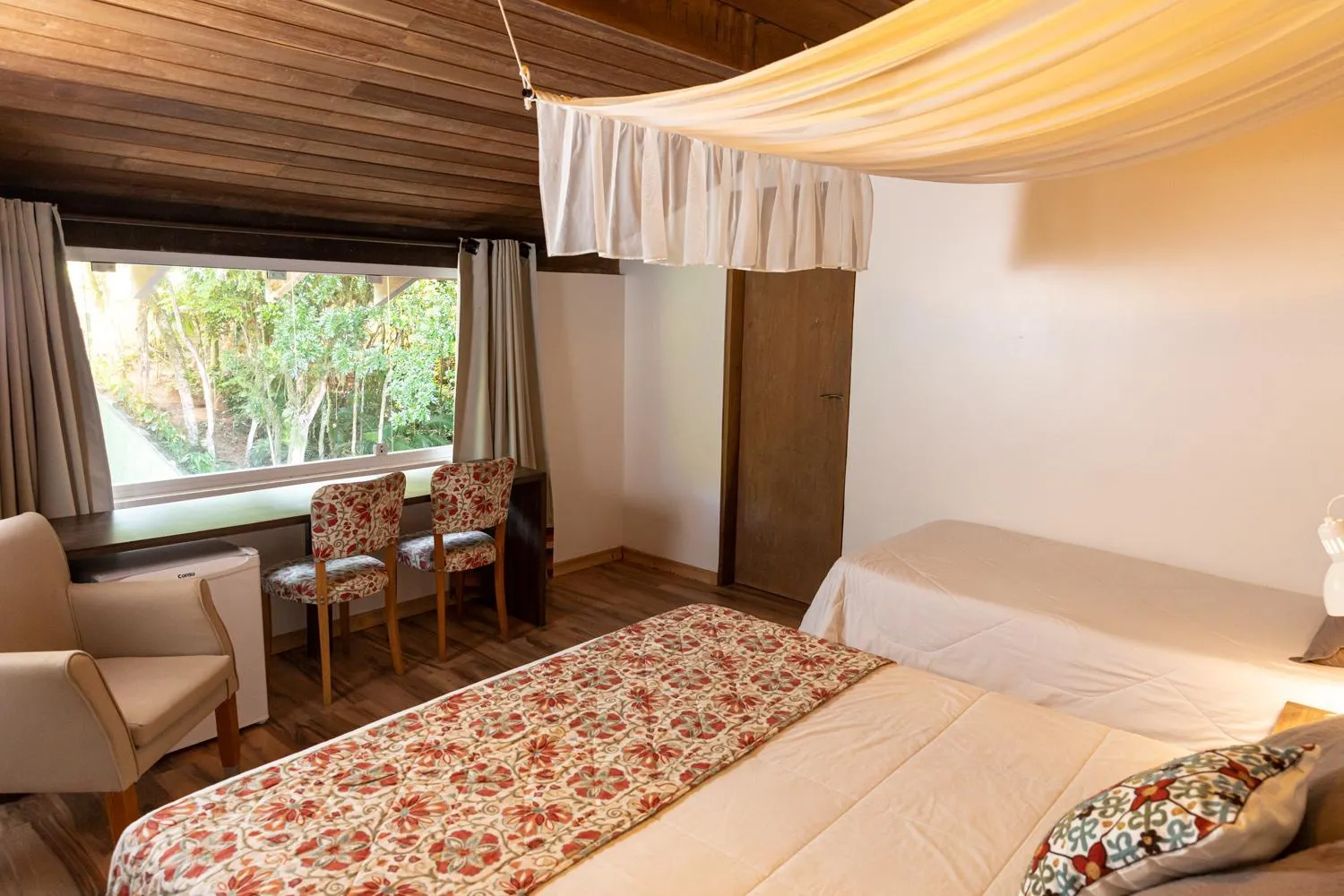 Bed in Pousada Ponta da Vigia