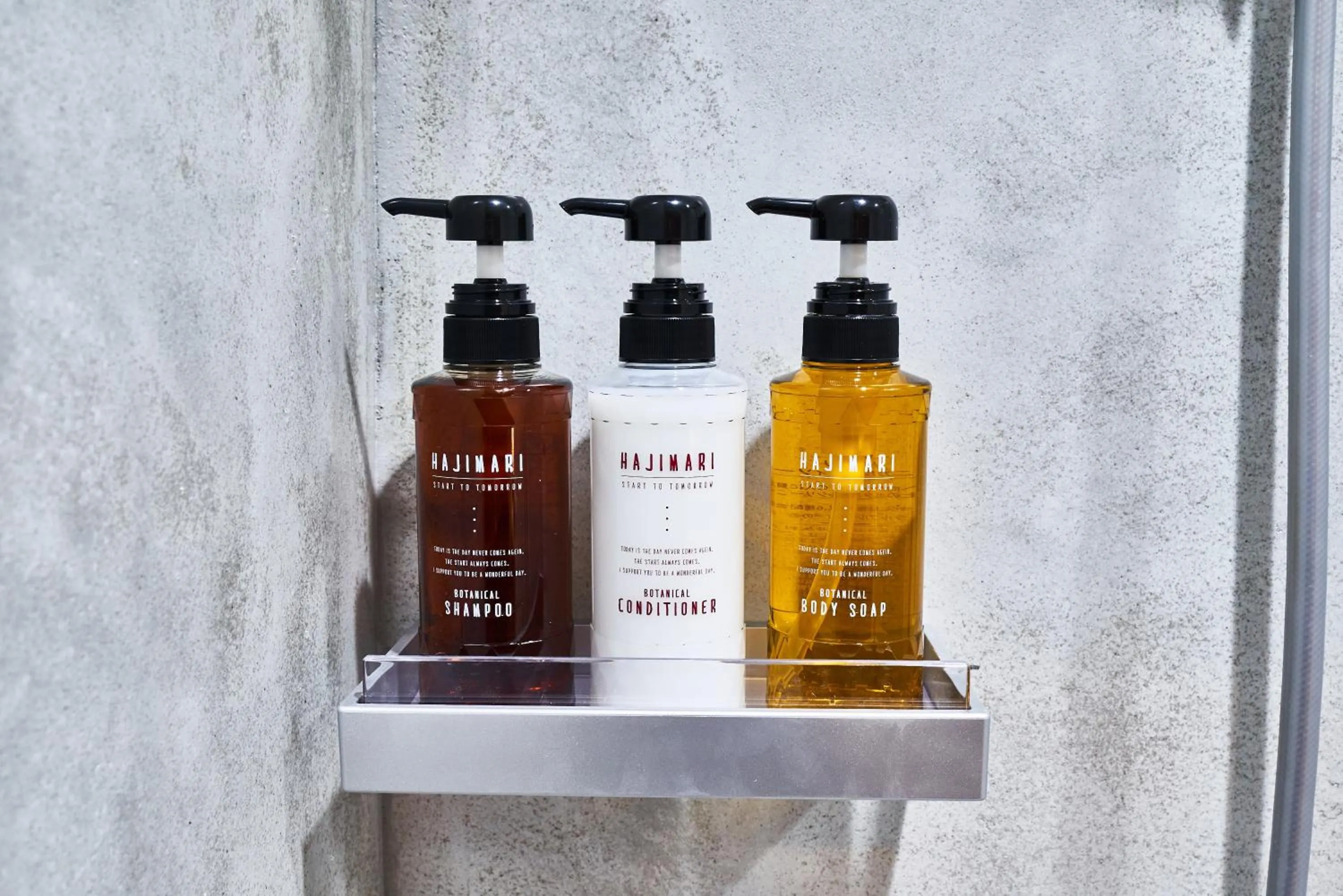 Shower in &AND HOSTEL SHINSAIBASHI EAST