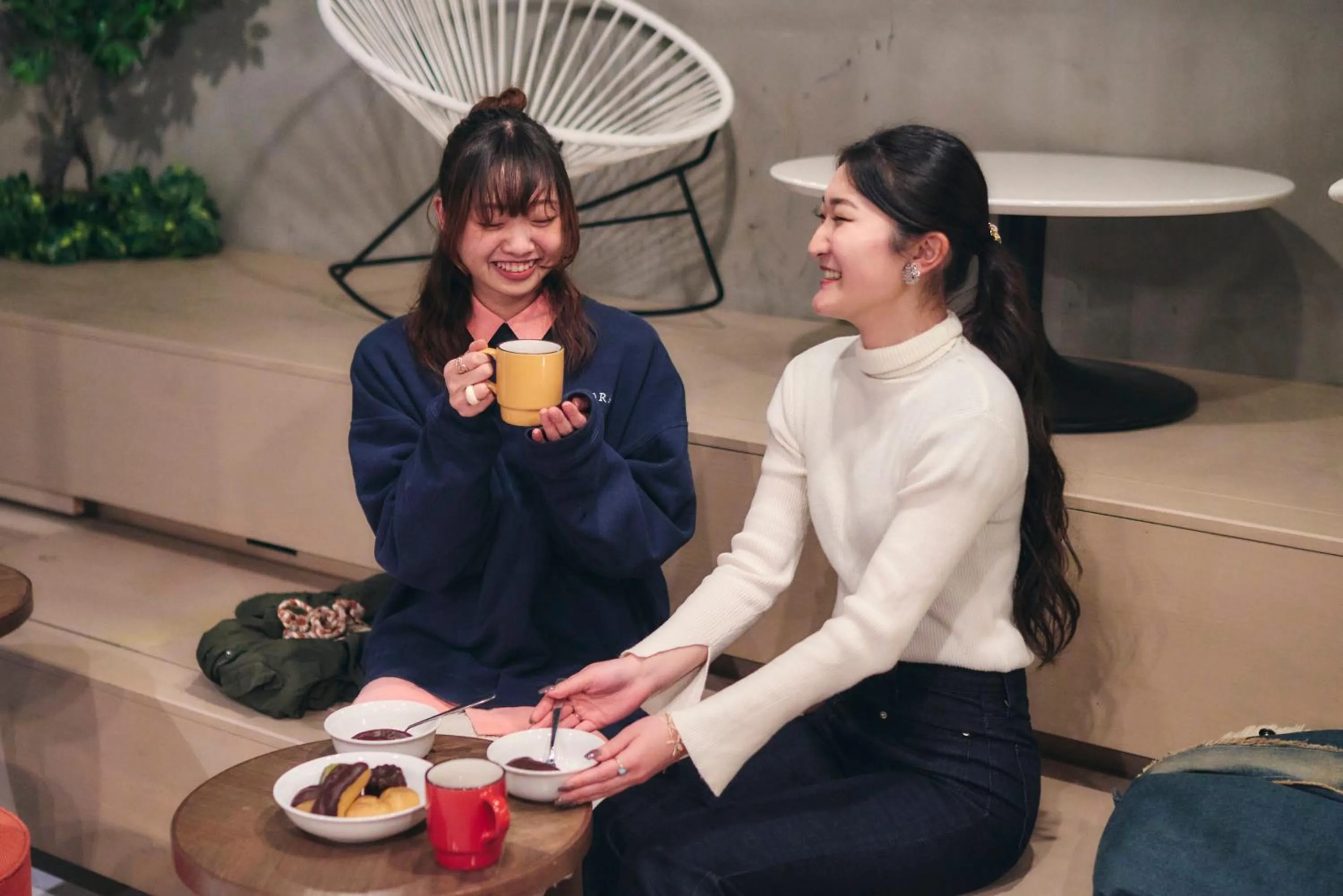 Communal lounge/ TV room in &AND HOSTEL SHINSAIBASHI EAST