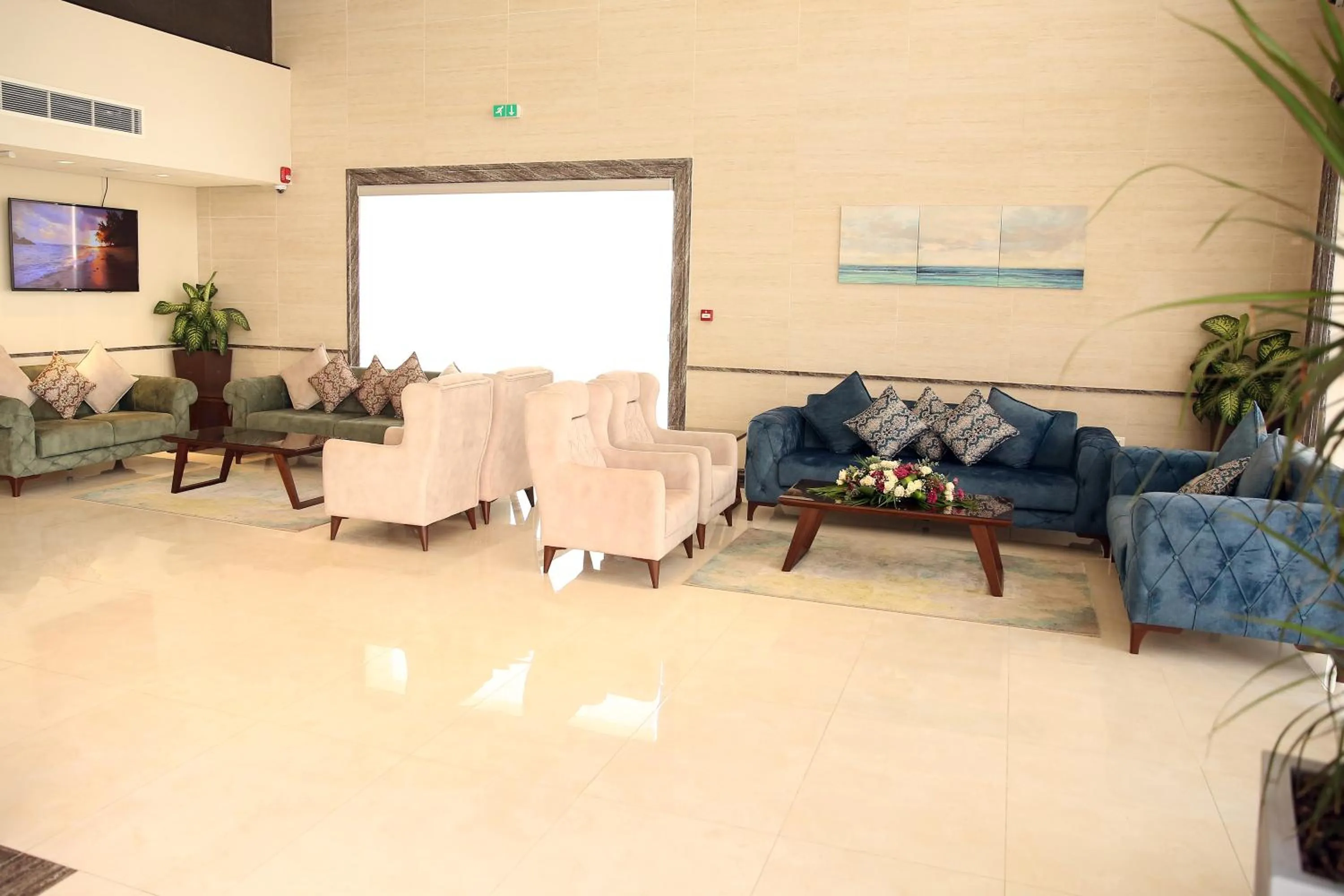 Communal lounge/ TV room, Seating Area in Artal Hotel