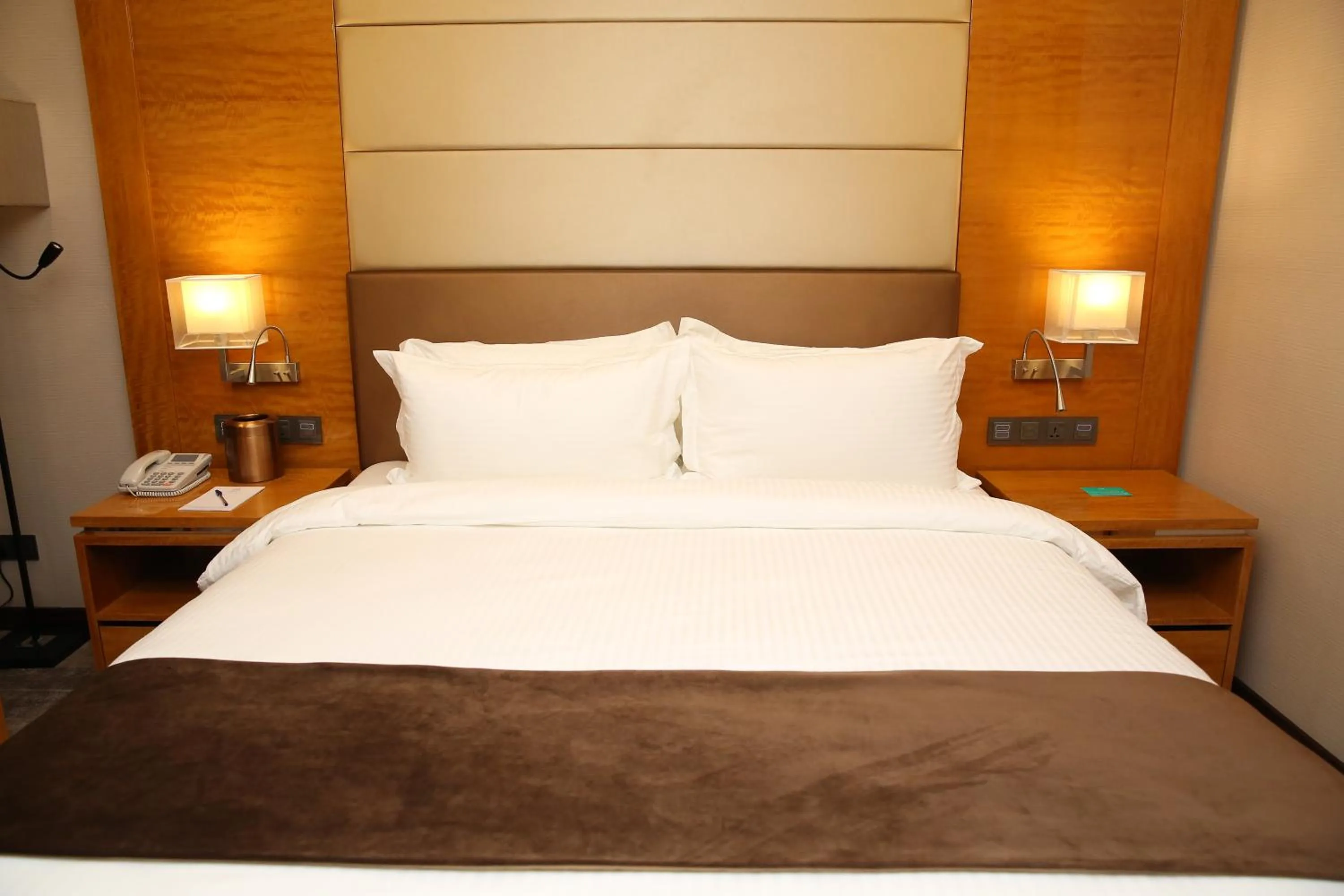 Bed in Artal Hotel